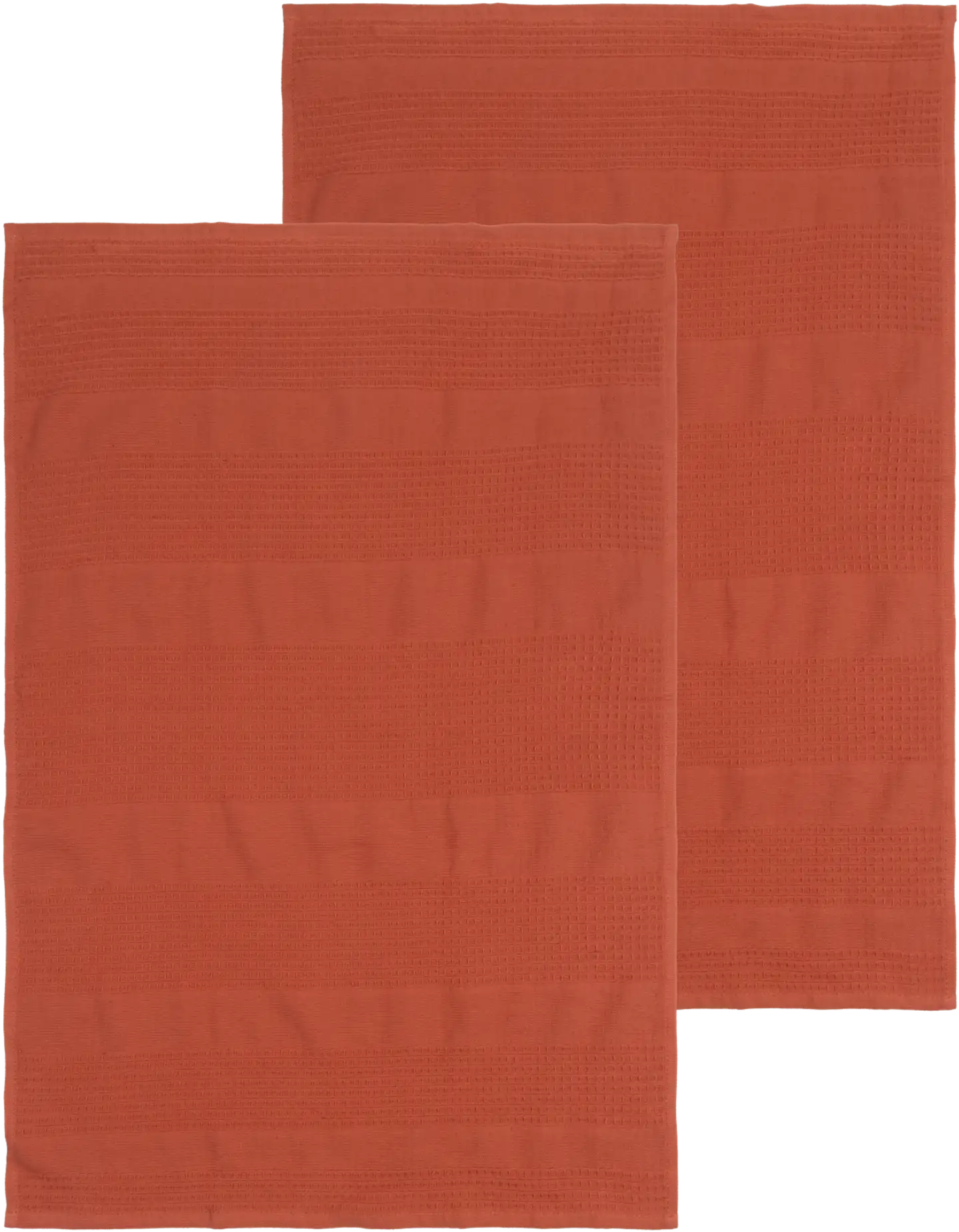 House keittiöpyyhe Esse waffle 2 kpl terracotta - 1