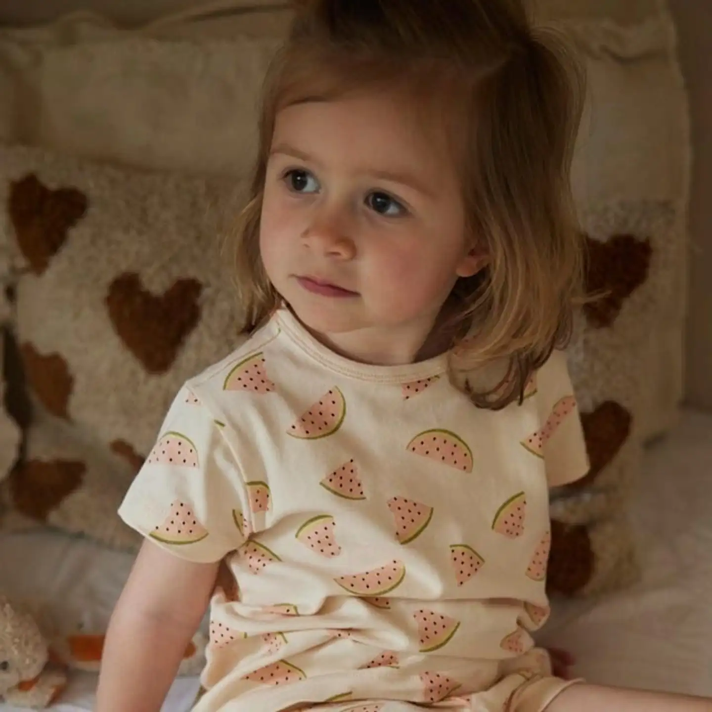 Dirkje vauvojen shortsi-setti: t-paita ja shortsit P54490 - Light Pink - 3