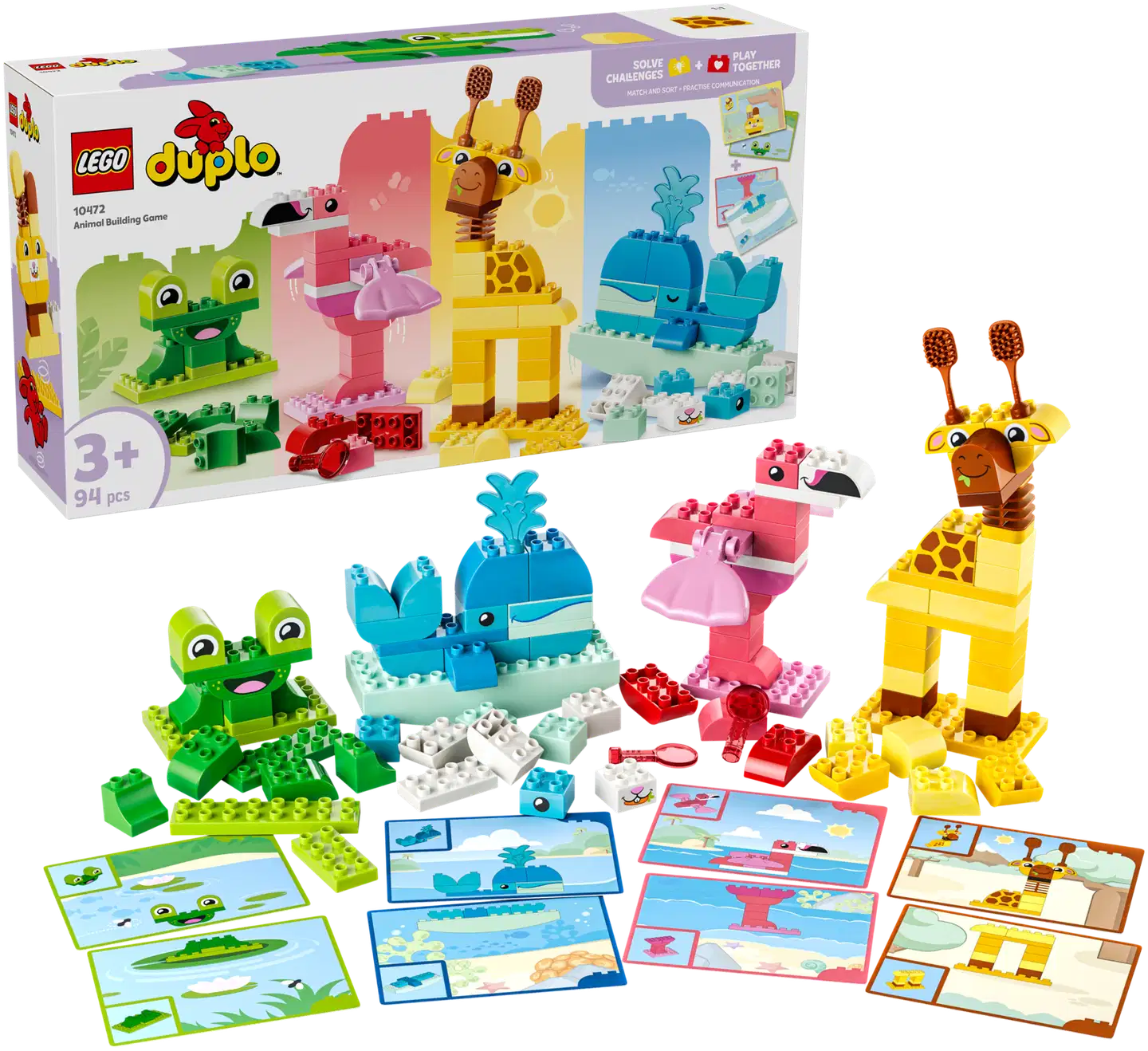 LEGO® DUPLO Town 10472 Eläinrakennuspeli - 1