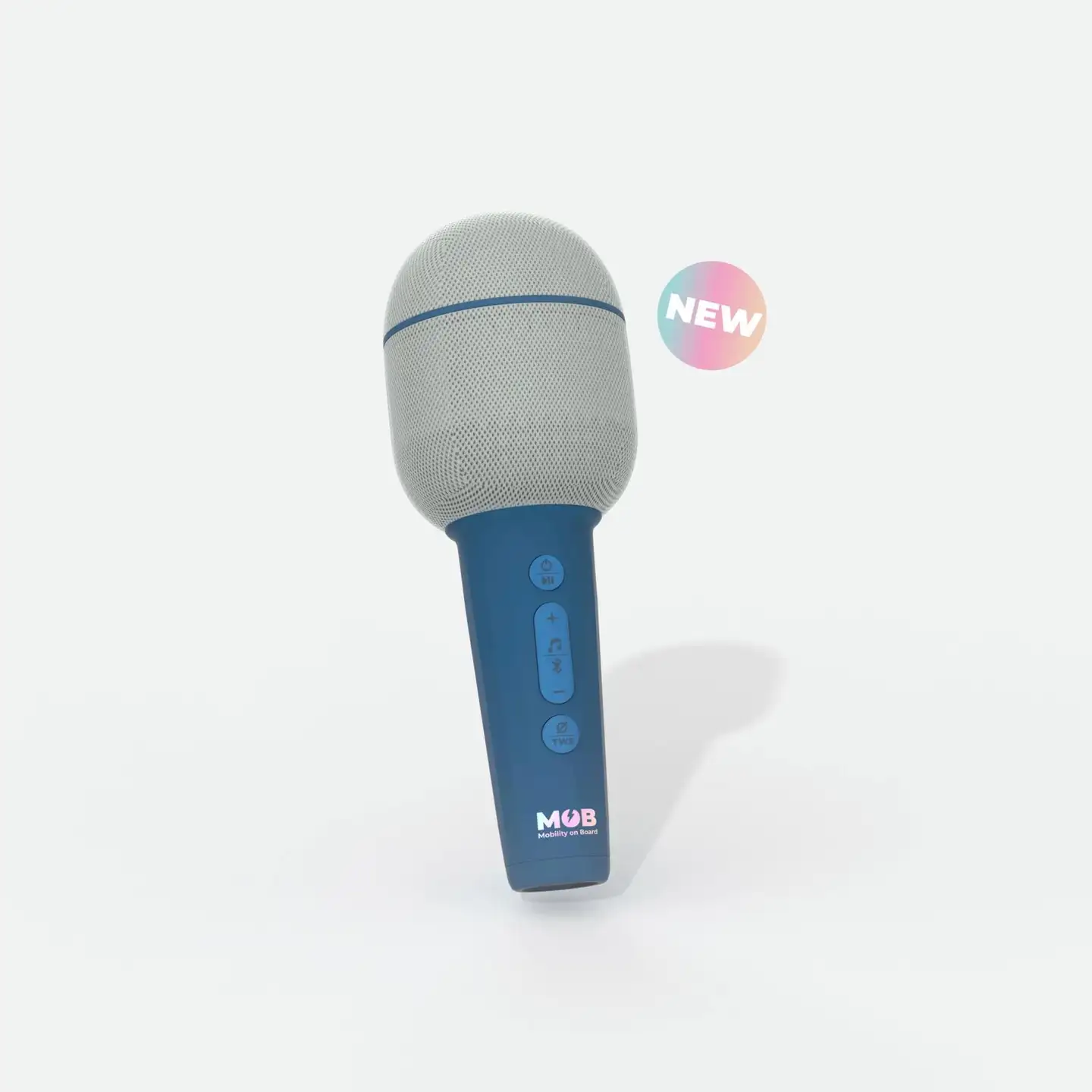 MOB Bluetooth karaokemikrofoni Micro Groovy sininen - 1