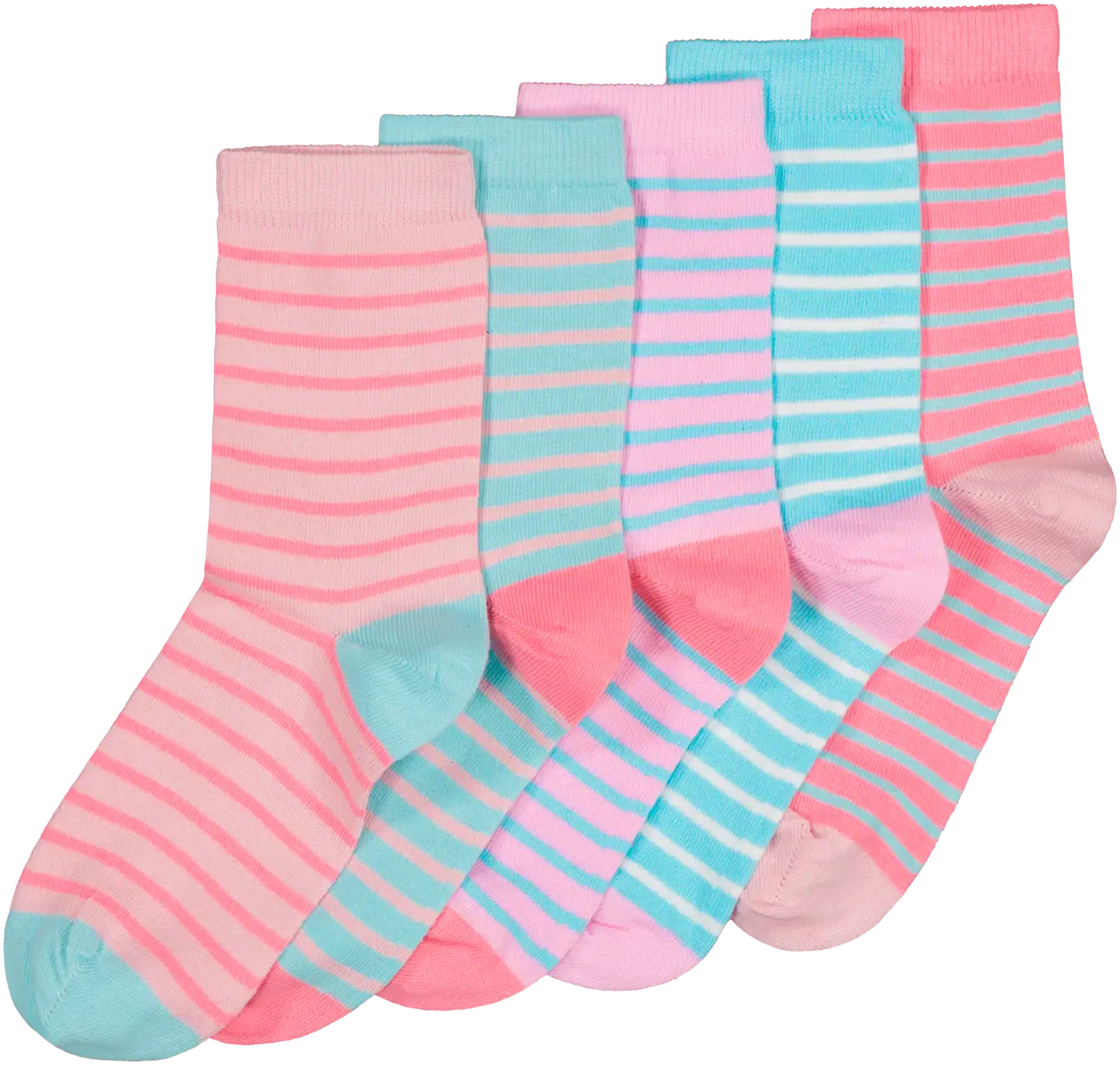 House lasten nilkkasukat 5-pack - pastel/combo