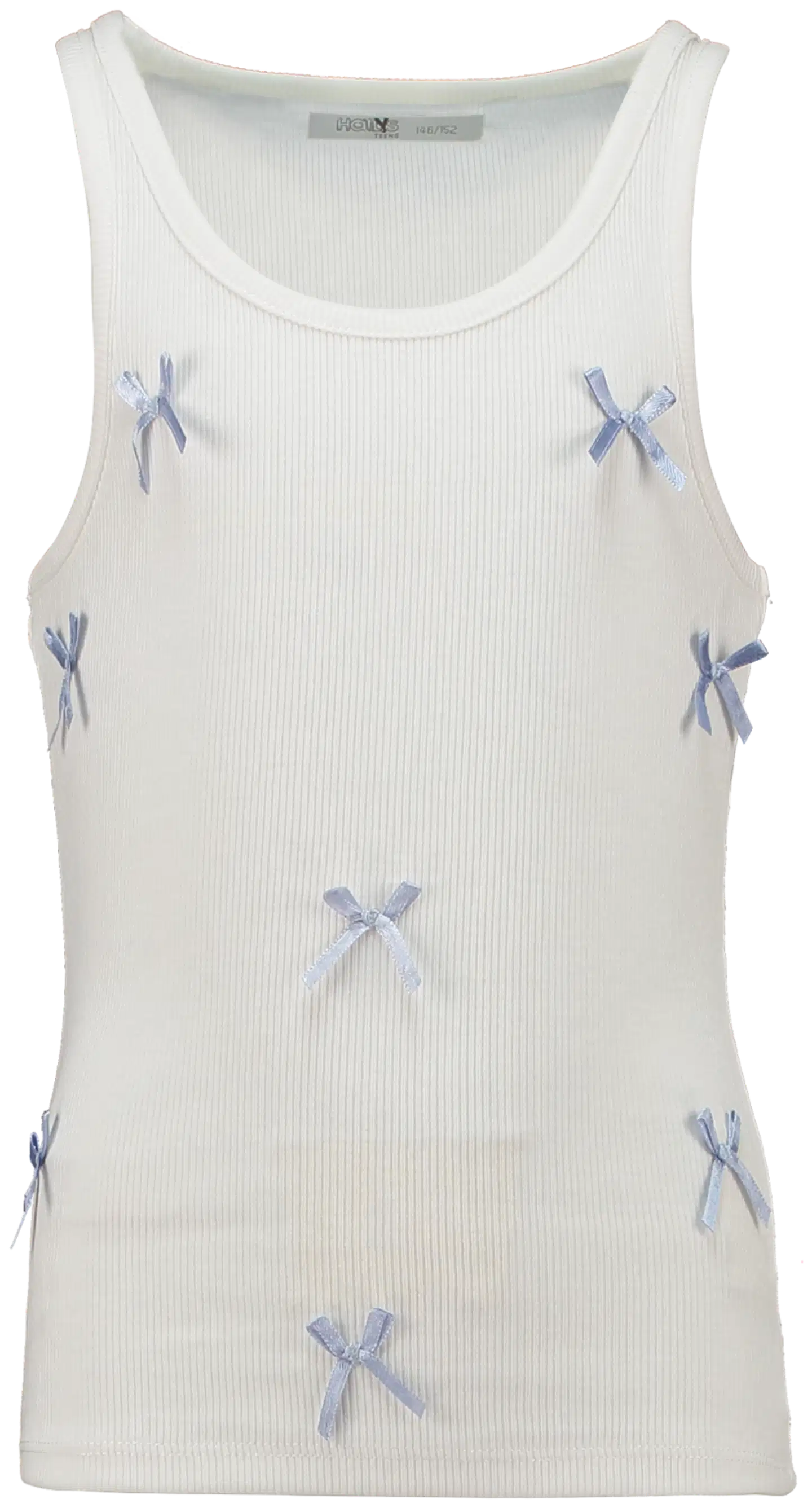 Hailys Lasten toppi Bo44wie - white/cloud blue bows - 1