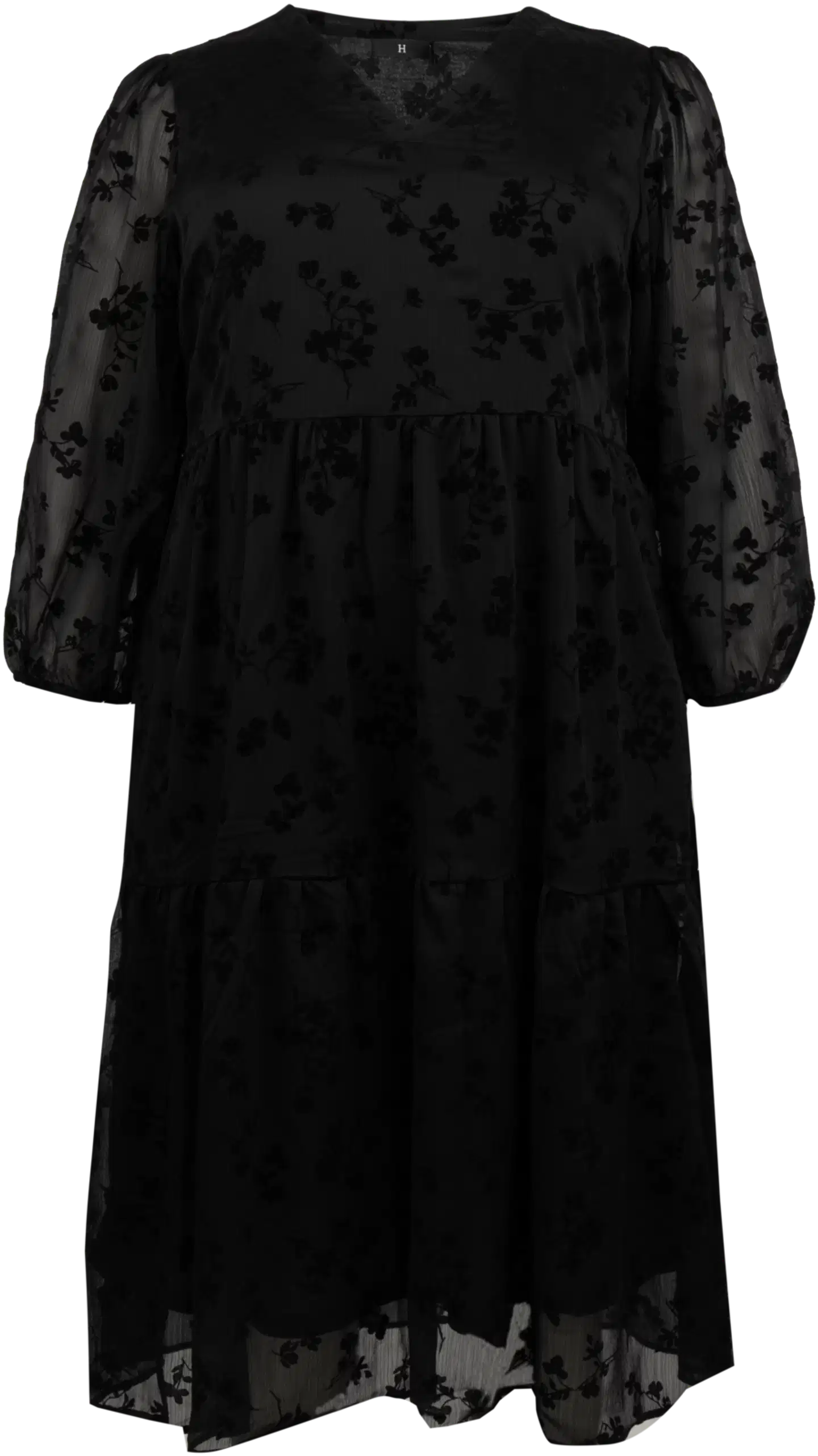 House naisten sifonkimekko 218HP40266, D-mitoitus - Black - 2