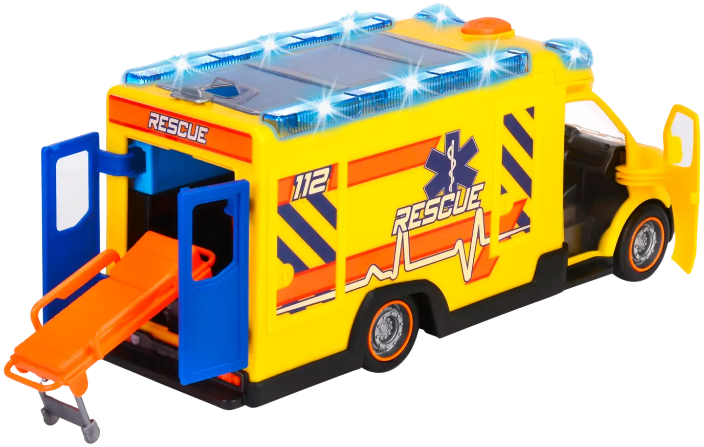 Dickie Toys Mercedes Benz Sprinter, iso ambulanssi, 34,5 cm - 3