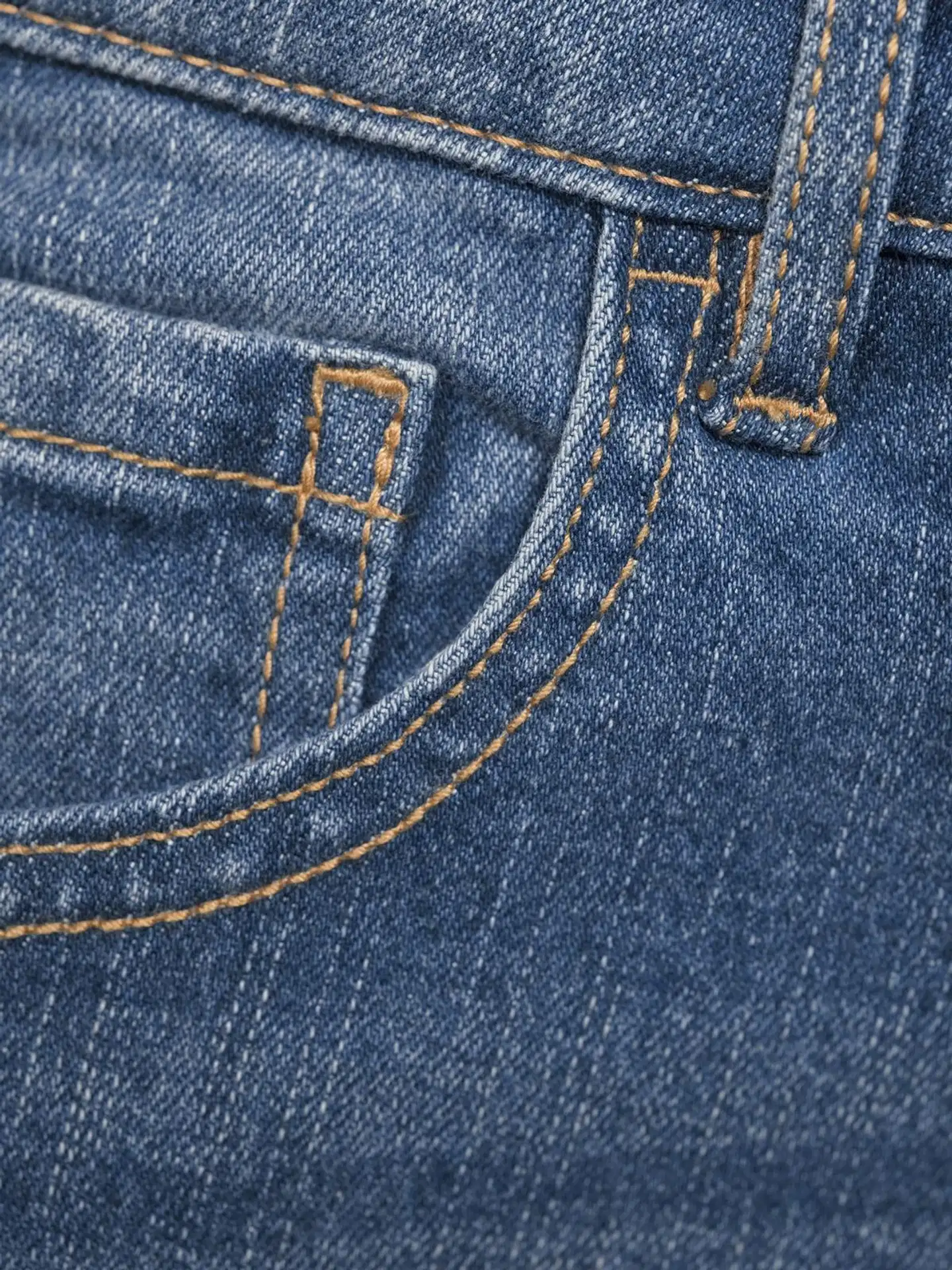 WKLY. naisten farkut Flare fit - Tinted d.blue - 5