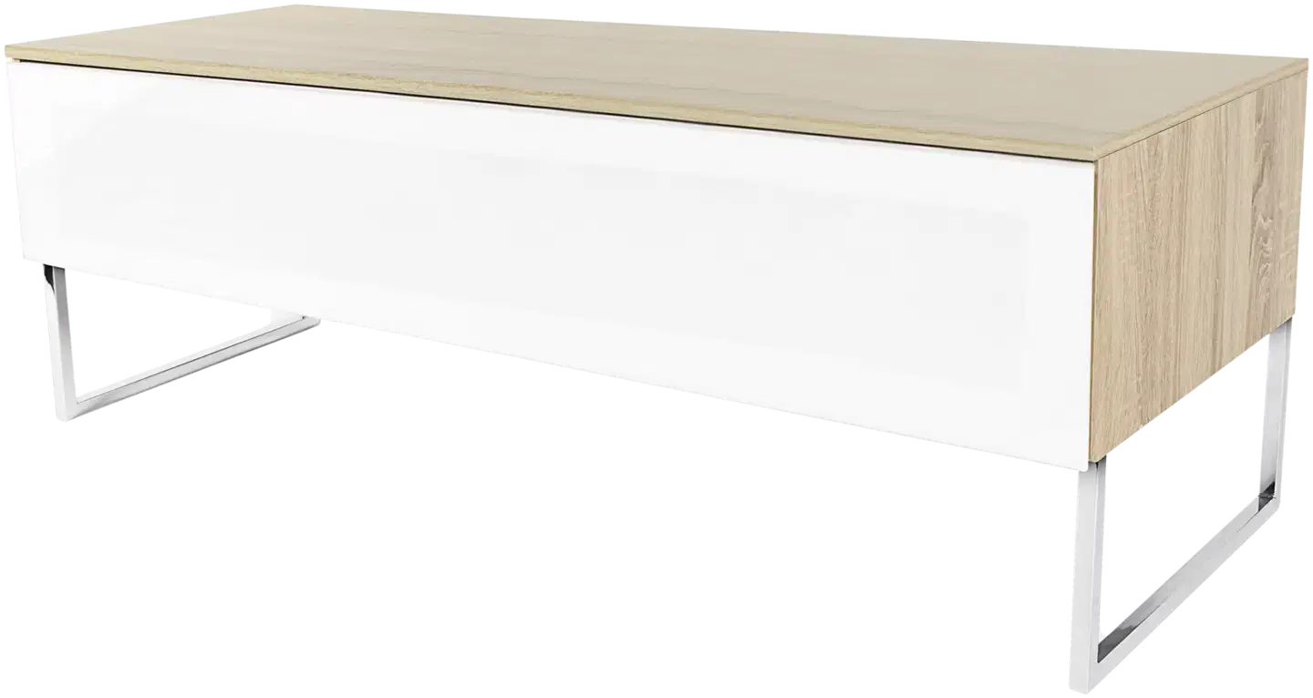 Norstone Khalm AV -laitekaluste 1400 mm vaalea tammi