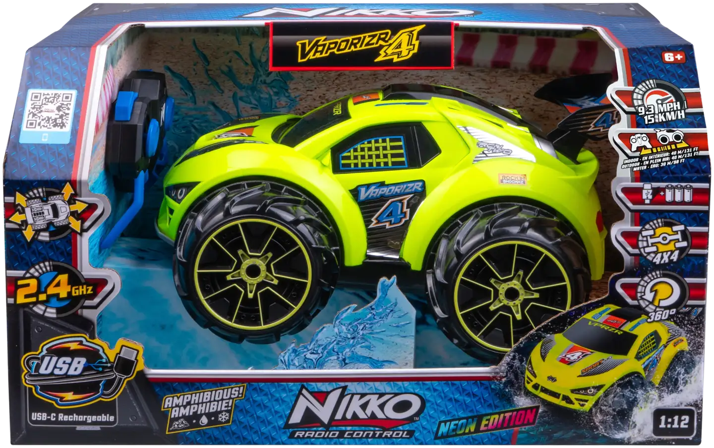 Nikko VaporizR 4 30 cm RC auto - 3