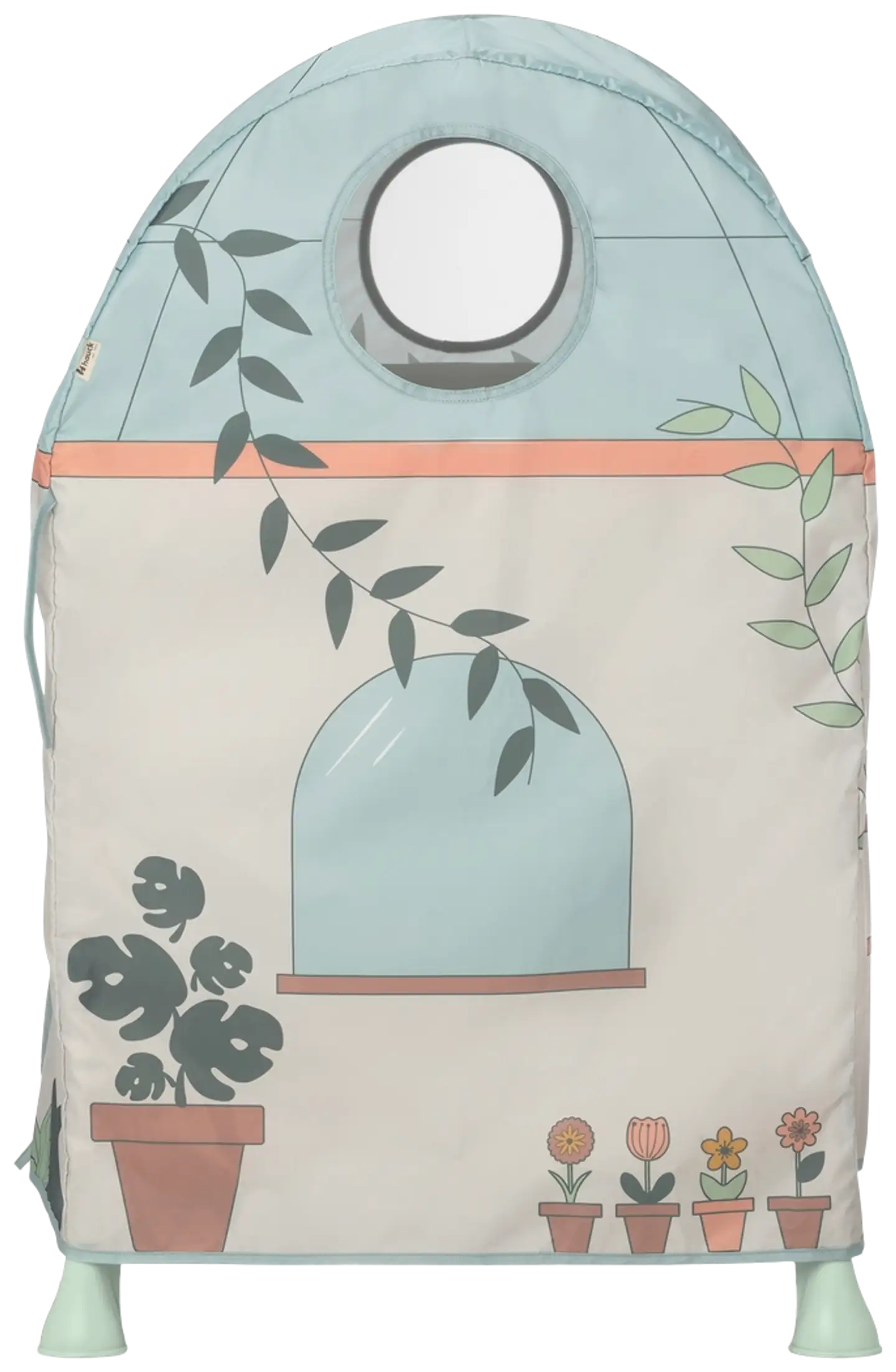 Hauck päällinen matkasänkyyn Travel Bed kasvit - 5