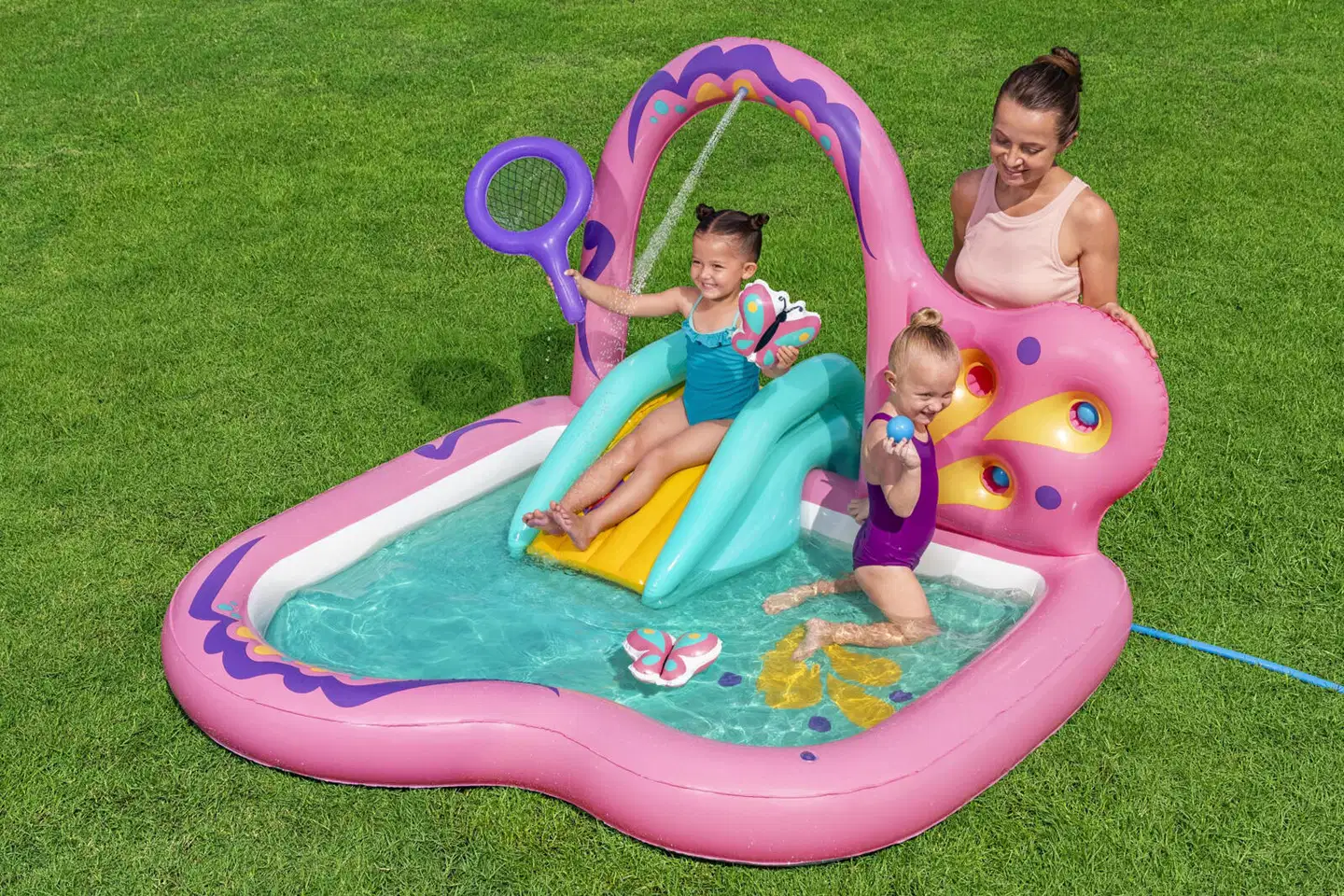 Bestway Butterfly Wonder leikkikeskus 1.80m x 1.80m x 1.17m - 3