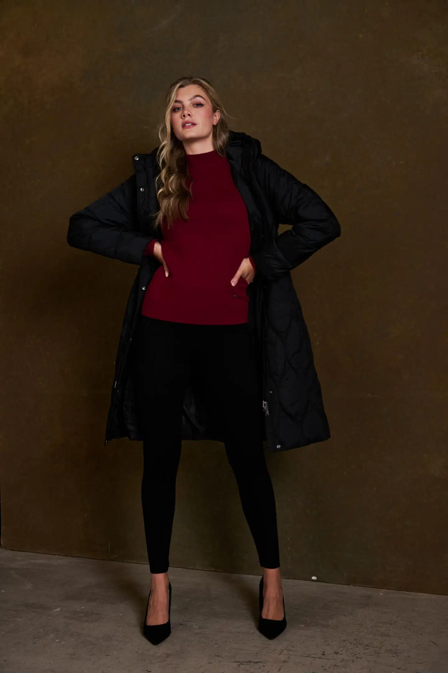 London Fog naisten kevytvanutakki 225L352667 - Black - 5