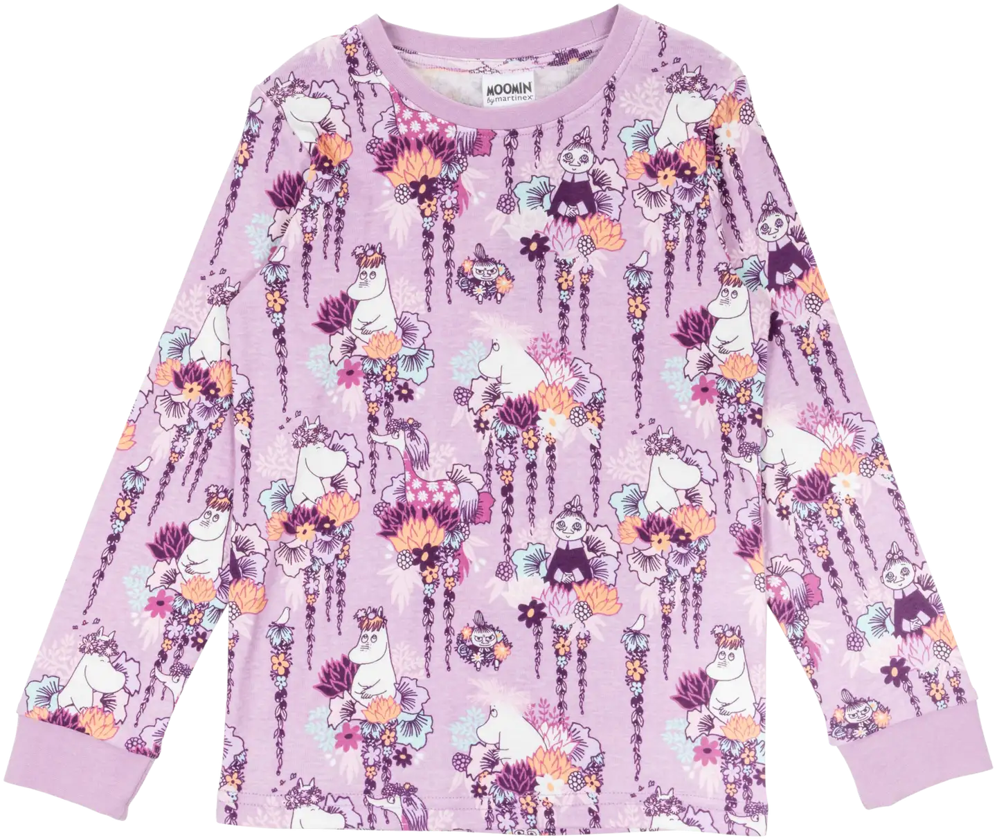 Muumi lasten pyjama Kukkaseppele 589379 - liila - 2