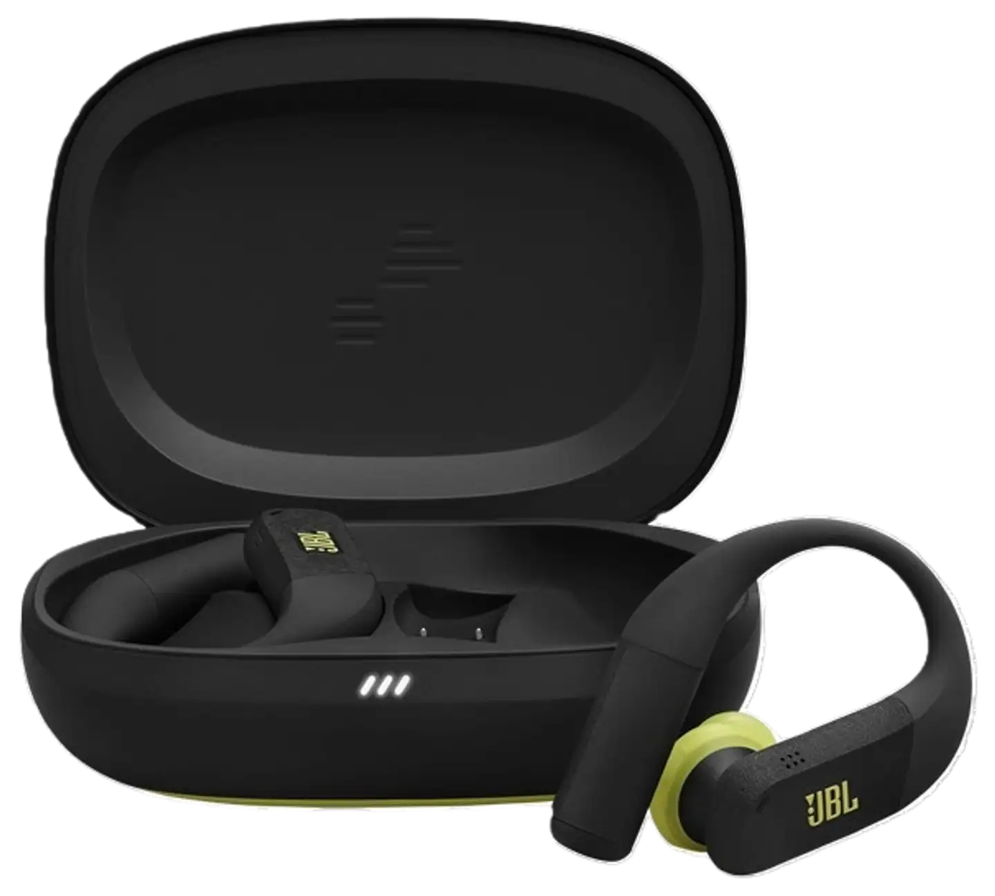 JBL langattomat Sport vastamelunappikuulokkeet Endurance Peak 4 musta-lime - 1