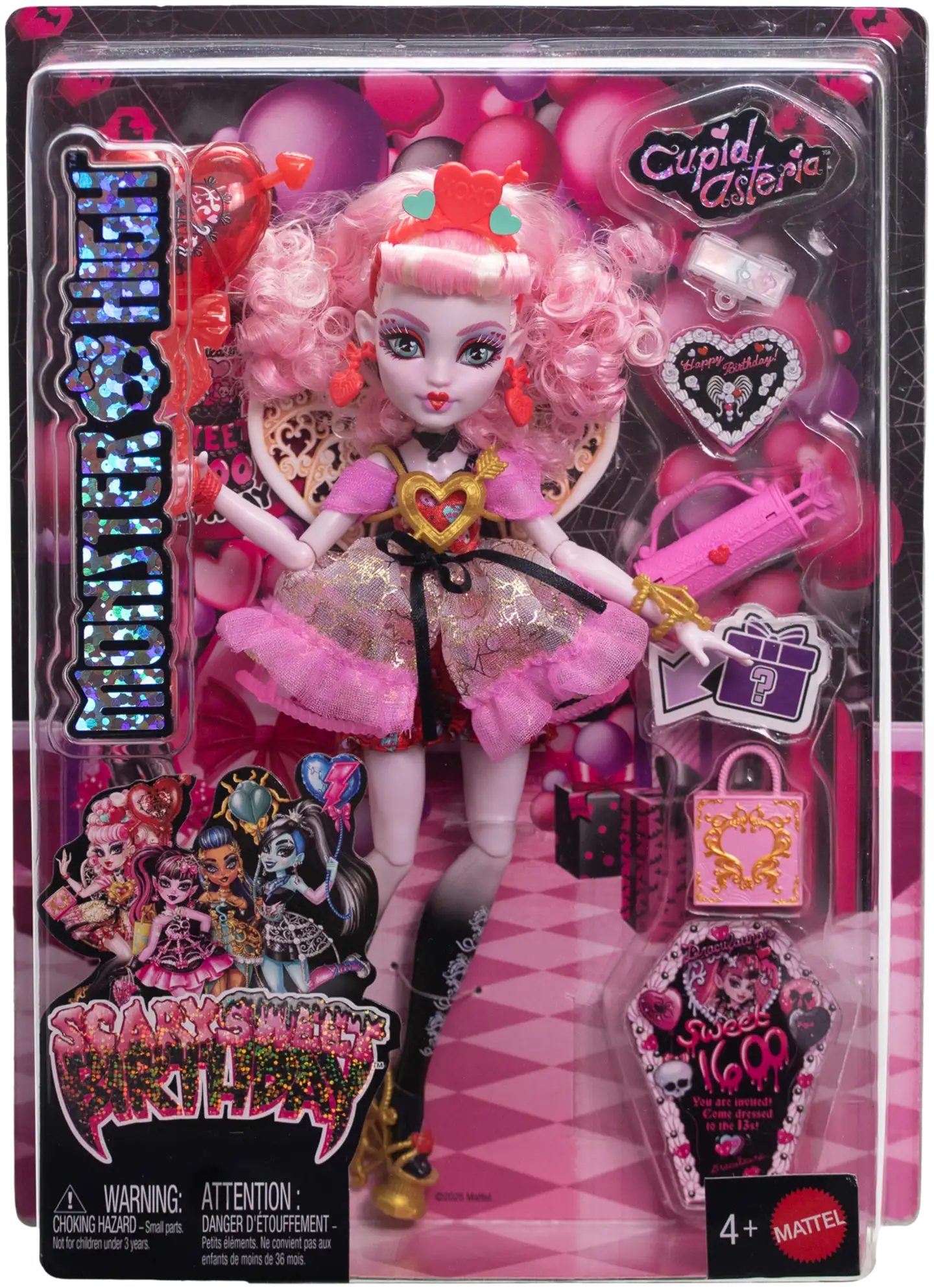 Monster High Scary Sweet Birthday Cupid - 4