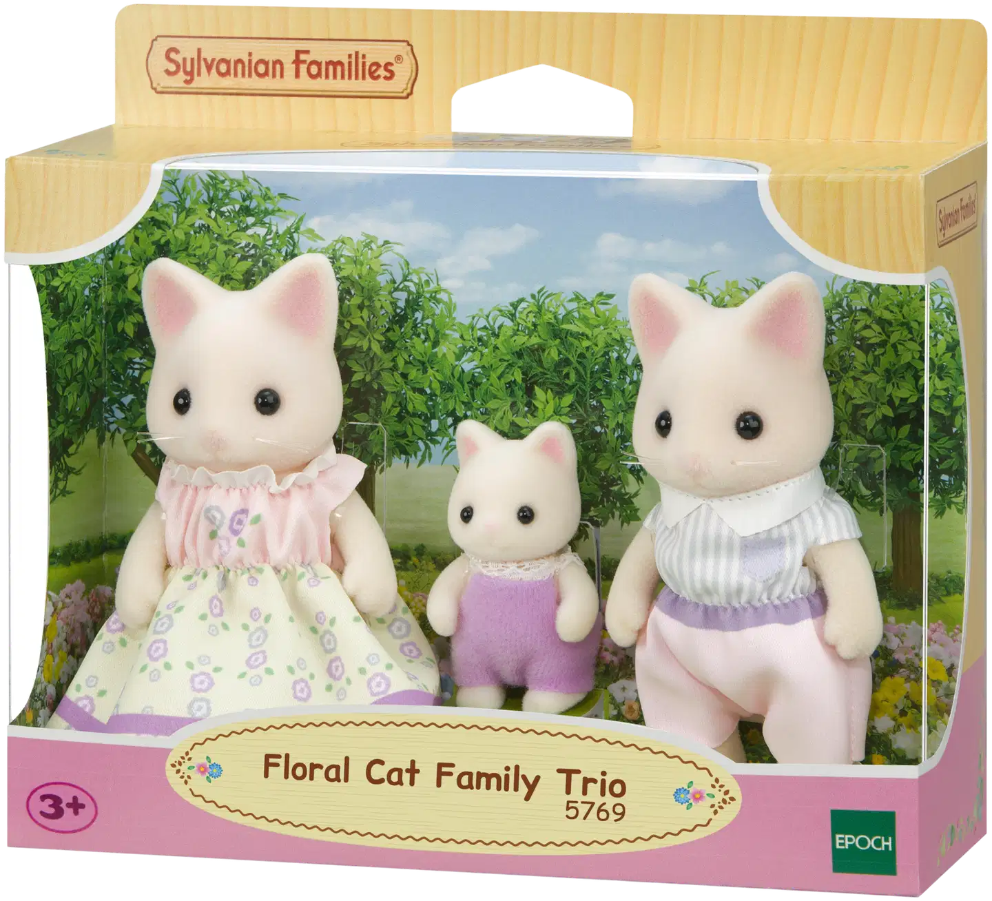 Sylvanian Families valkoinen kissaperhe - 1