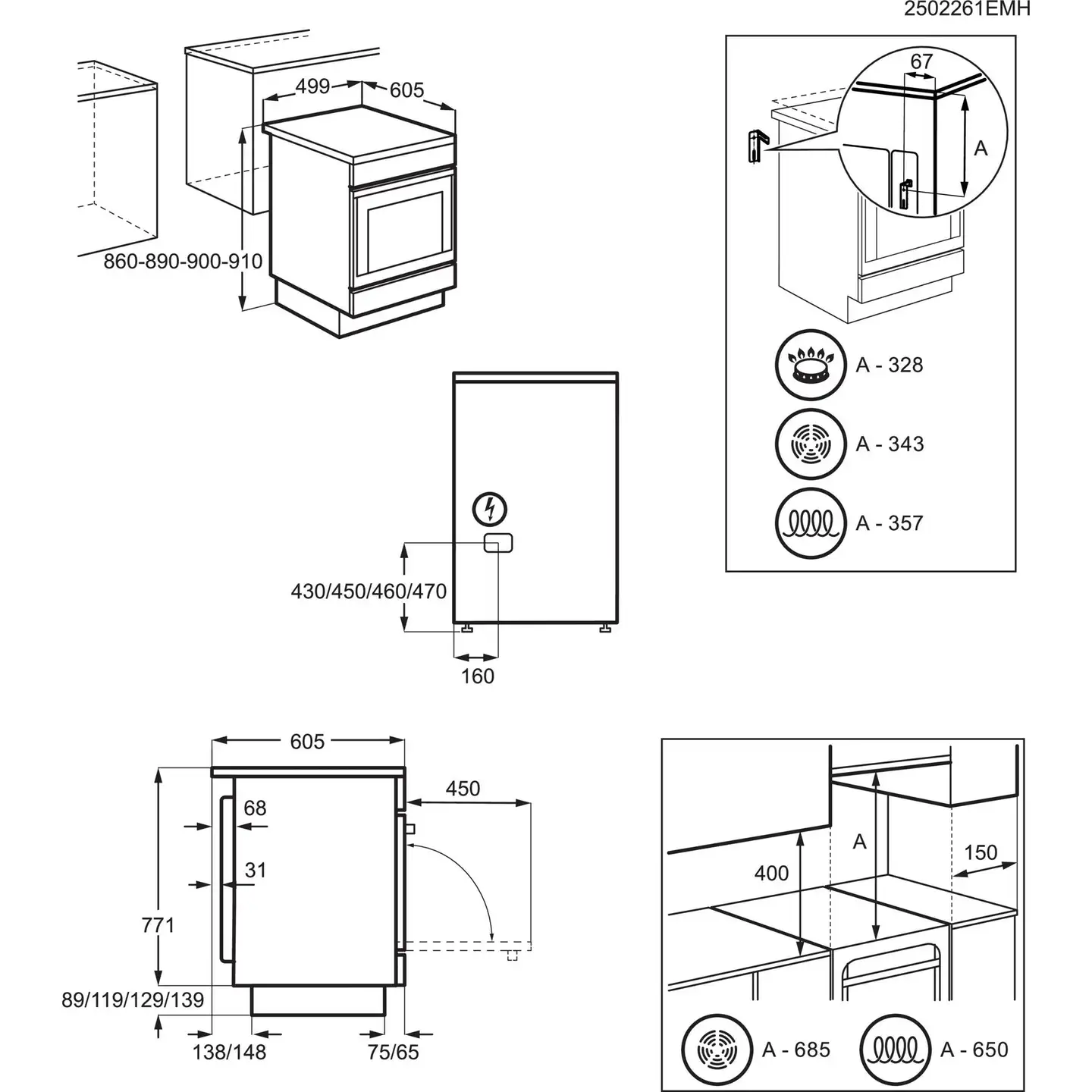 Electrolux induktioliesi LKI561401X teräs - 4