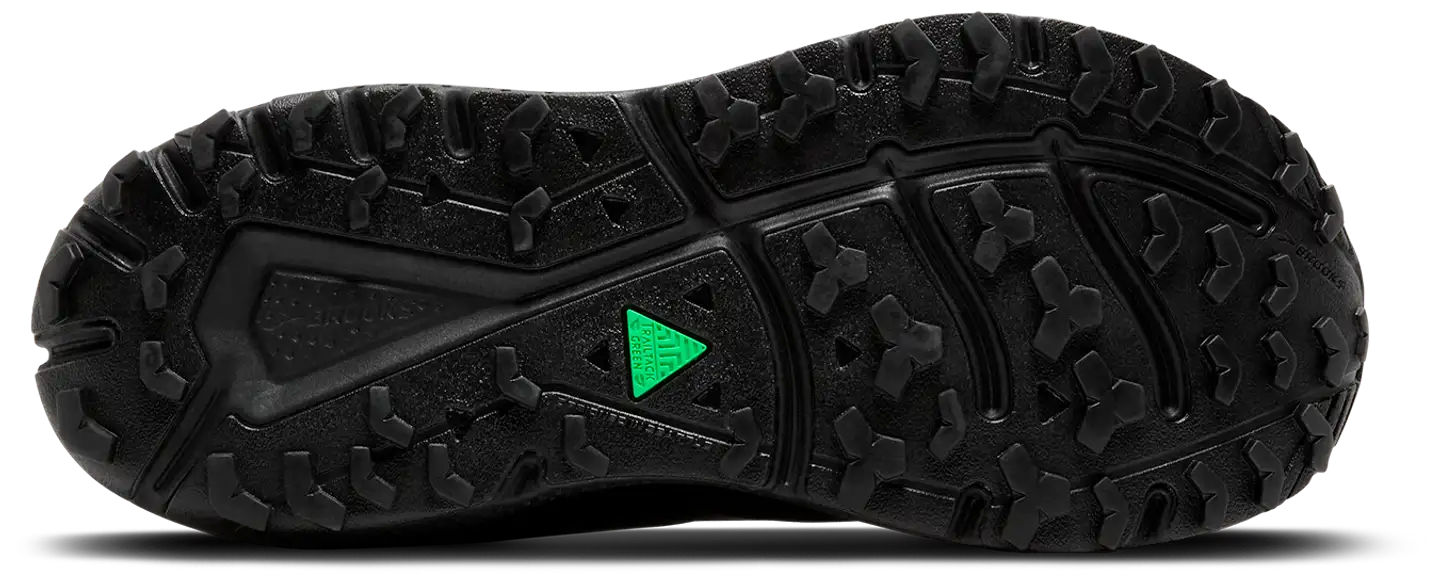 Brooks miesten maastojuoksukengät Divide 6 GTX - Black/Black/Ebony - 5