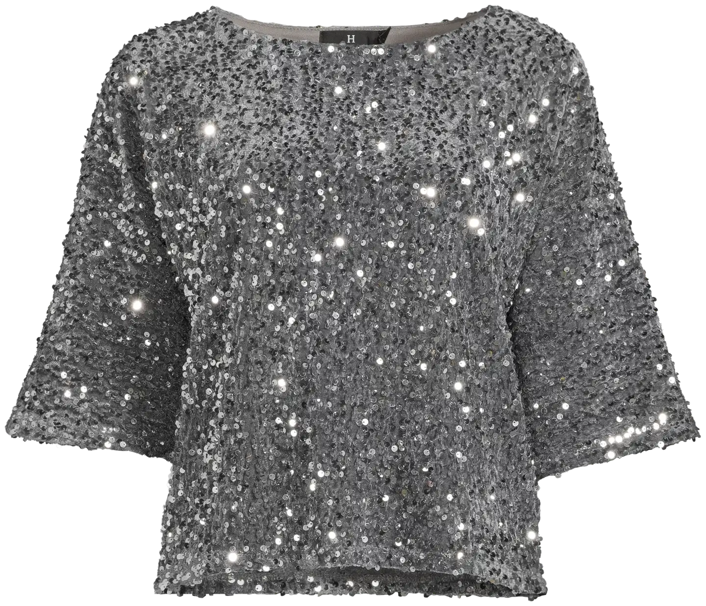 House naisten juhlapusero Glitter 213H264031 - silver - 2
