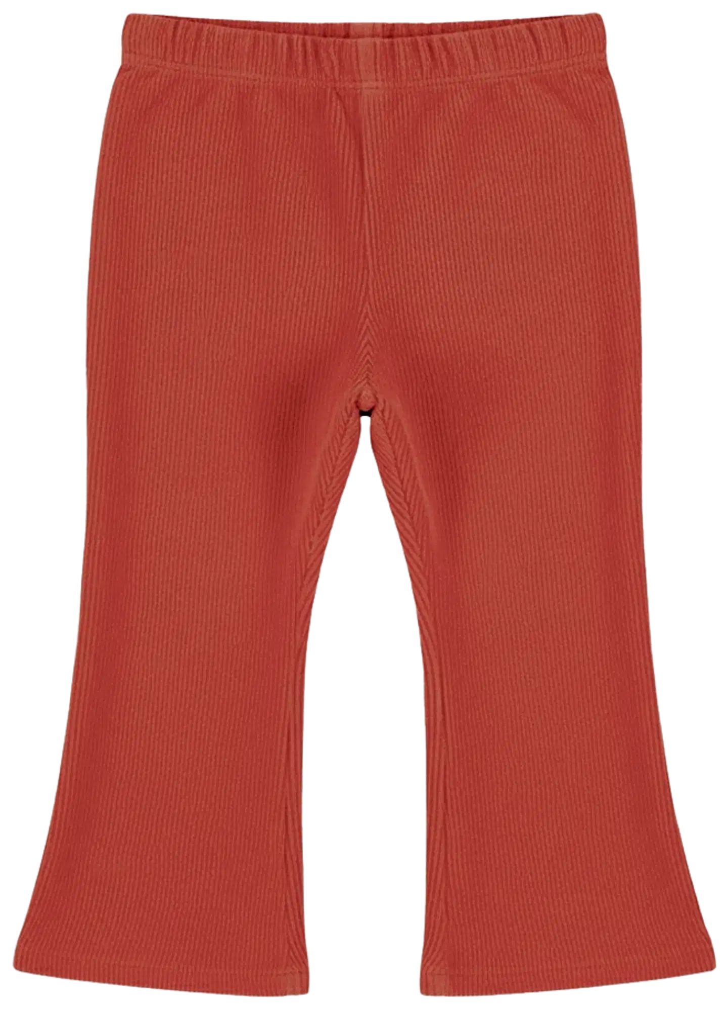 Dirkje lasten joustavat sammarileggingsit, joissa levenevät lahkeet M60490 - Rosewood - 1