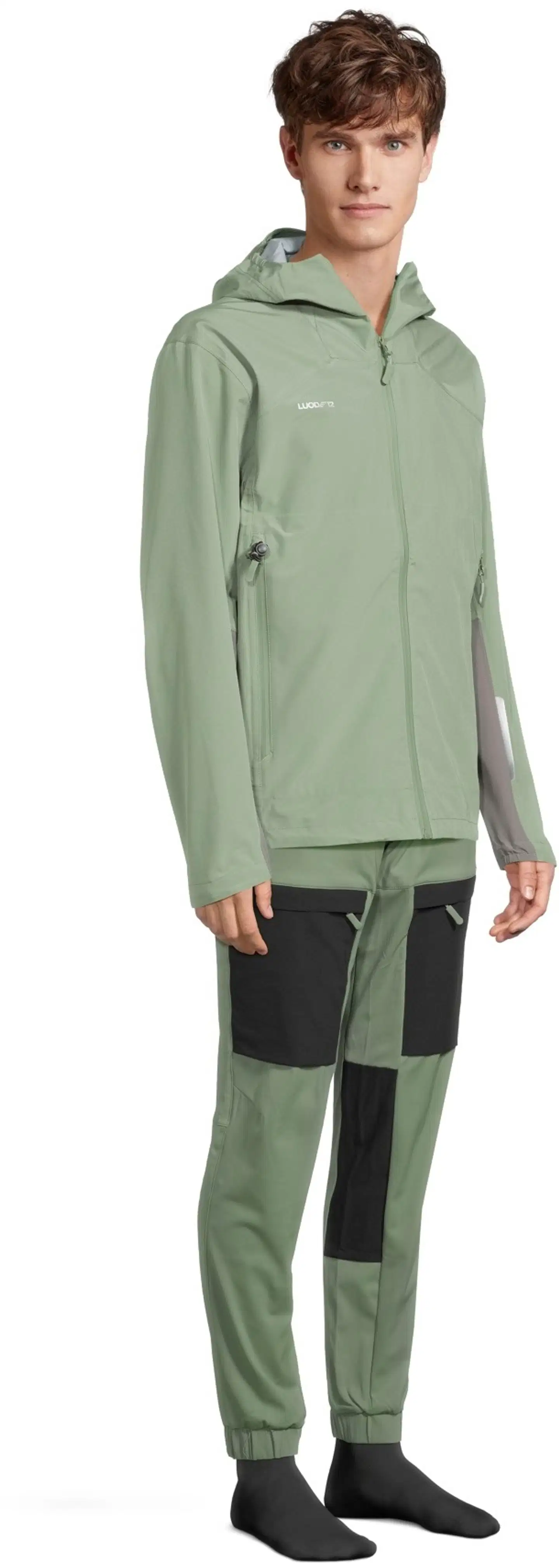 Luode12 miesten kuoritakki 204L112650 - Oil Green - 4