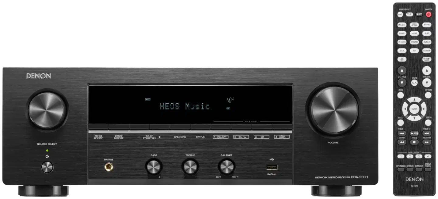 Denon stereoviritinvahvistin DRA-900H HEOS - 1