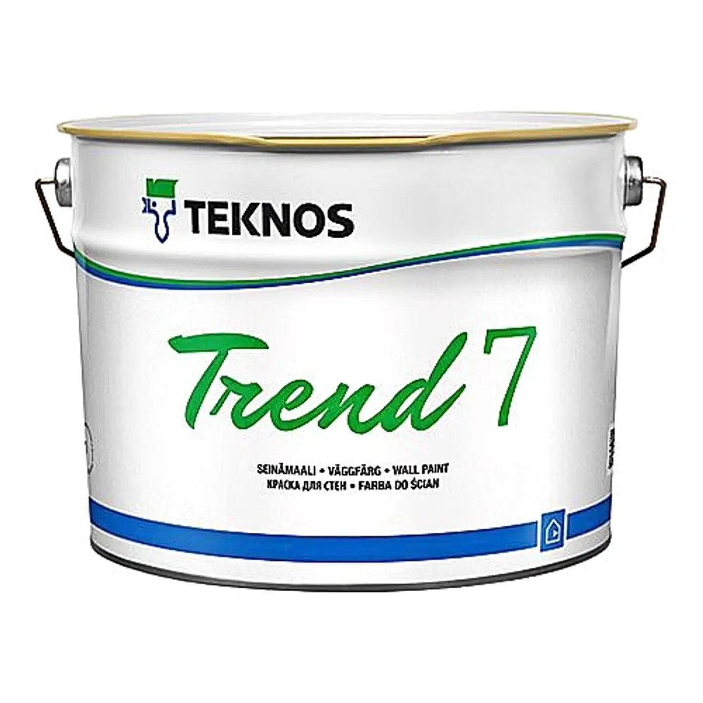 Teknos seinämaali Trend 7 9 l PM1 valkoinen sävytettävissä himmeä