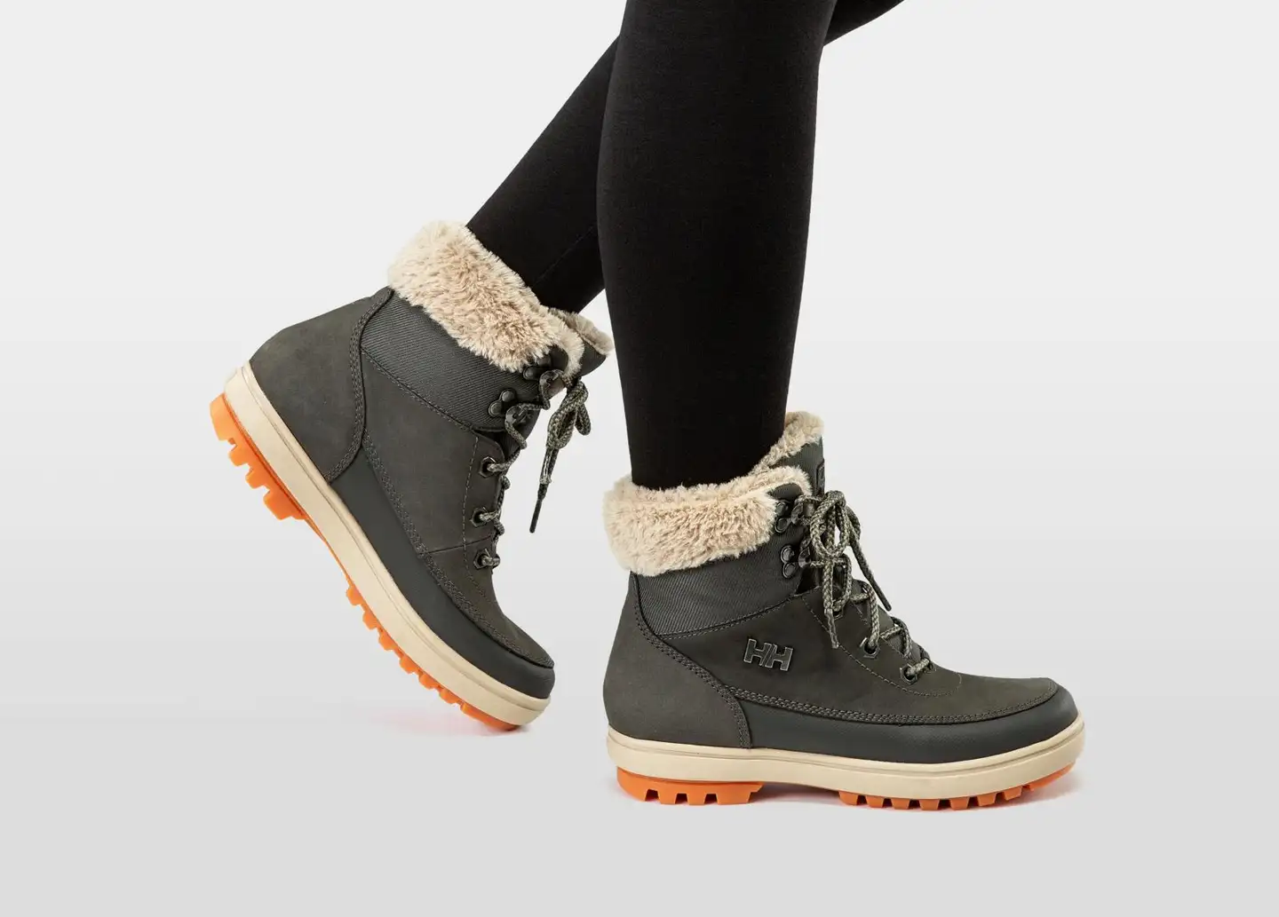 Helly Hansen naisten nahkainen talvinilkkuri Sorento 2  12044 - Beluga - 7