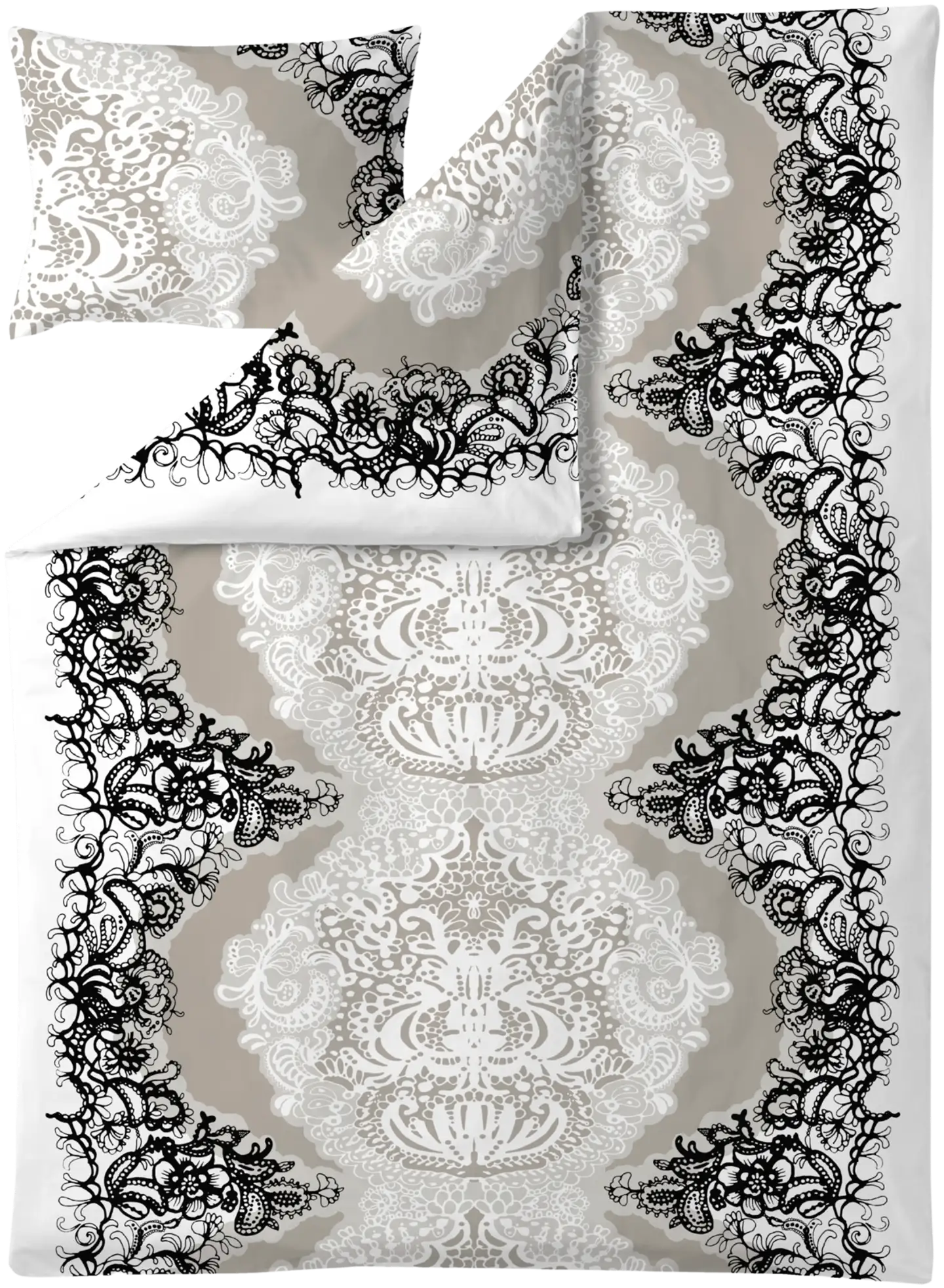 Vallila pussilakanasetti Mandariini 150x210 cm latte