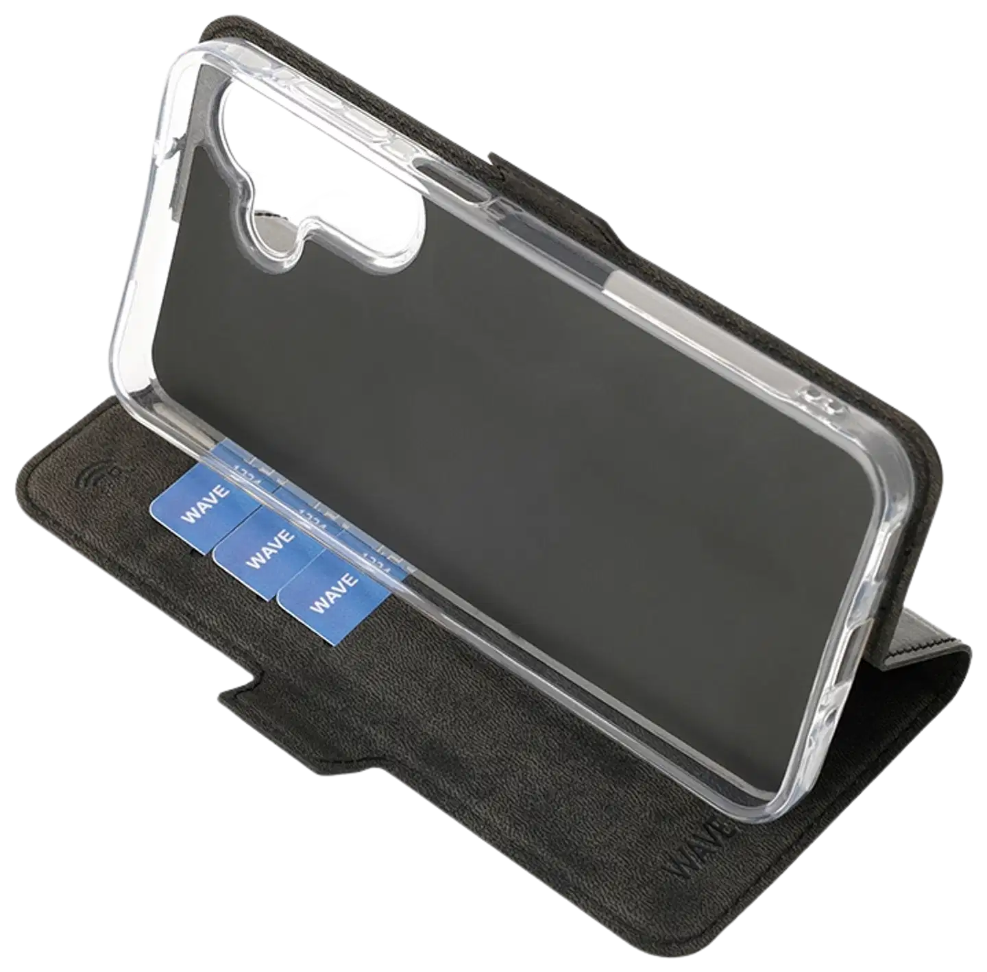Wave Book Case, Samsung Galaxy A27 5G, Musta - 5