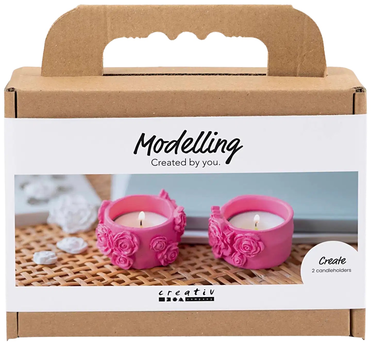 Creativ Company askartelusetti muovailu tuikkulyhdyt - 1