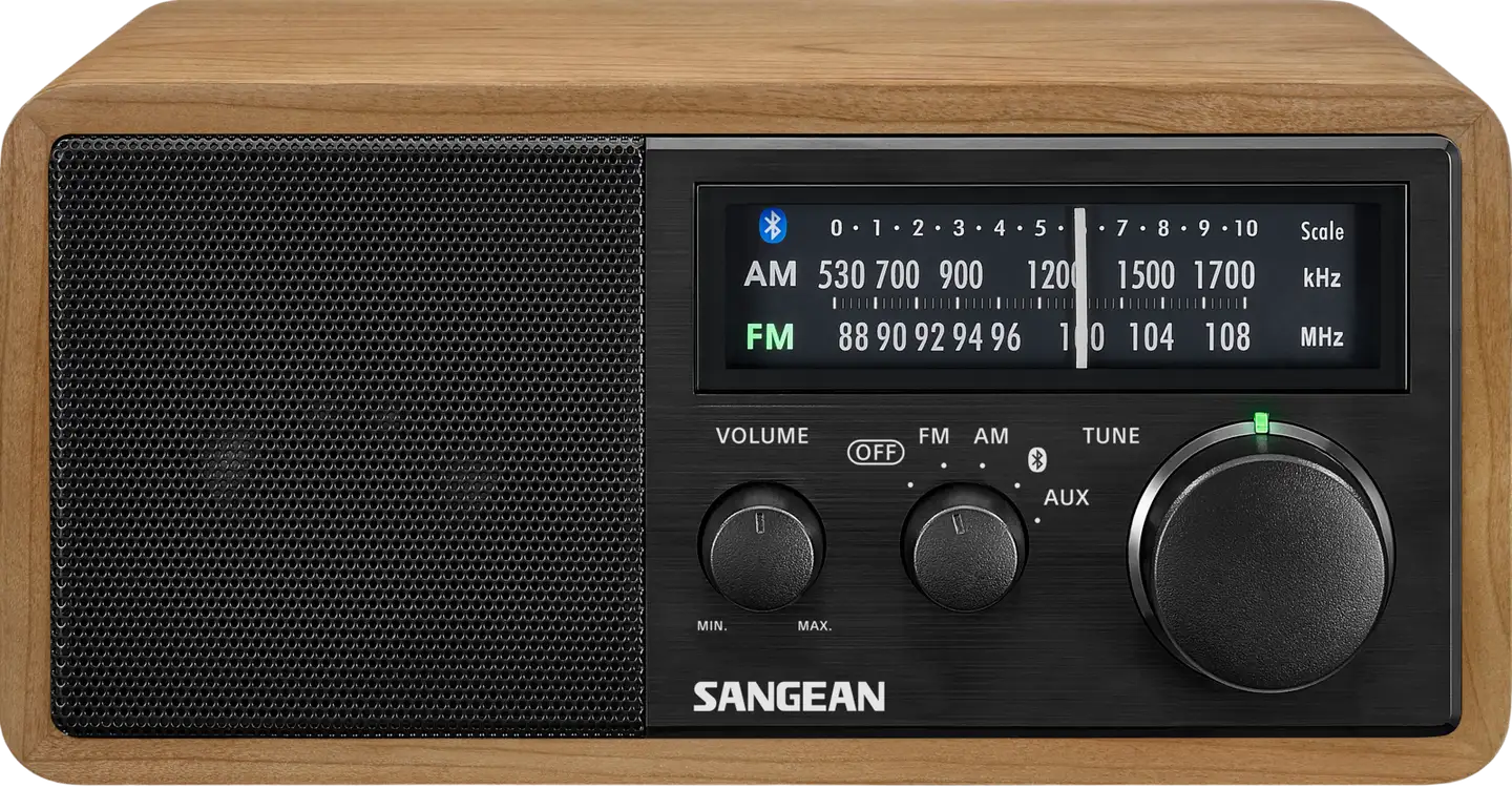 Sangea WR.11BT+ bluetooth pöytäradio pähkinä - 3