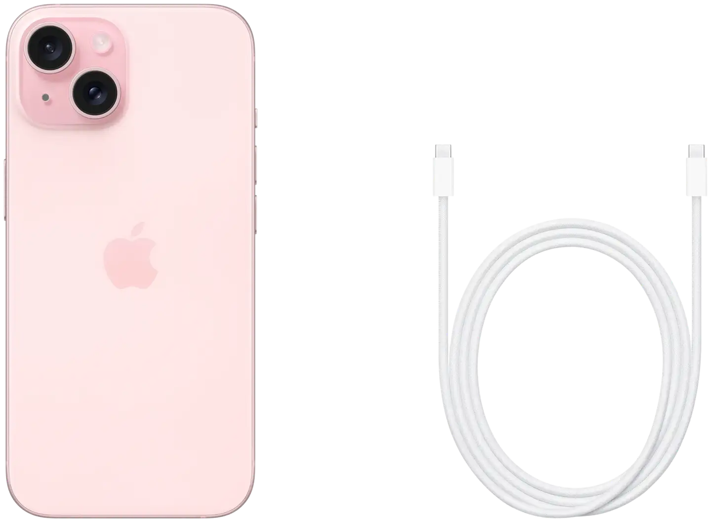 Apple iPhone 15 256GB pinkki MTP73QN/A - 5