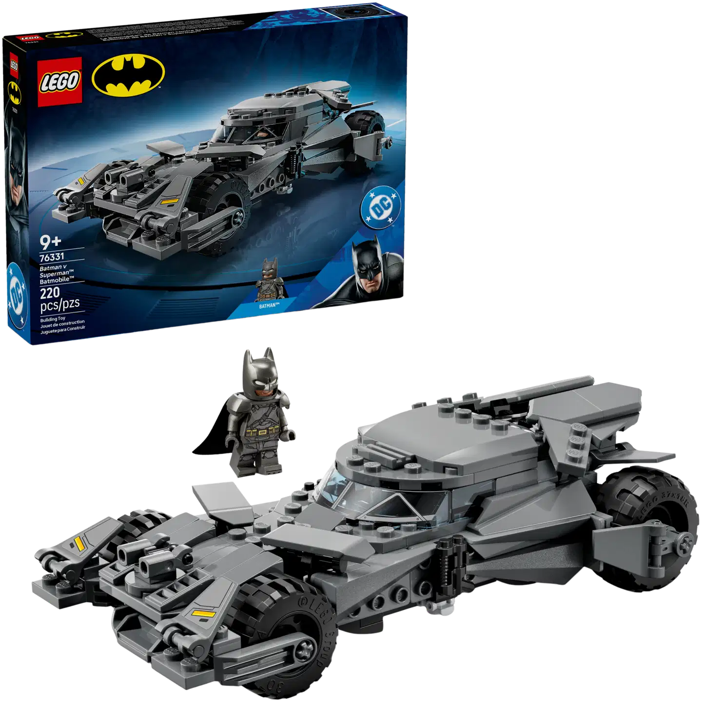 LEGO® Super Heroes DC 76331 Batman v Superman™ ‑elokuvan Batmobile™ - 1