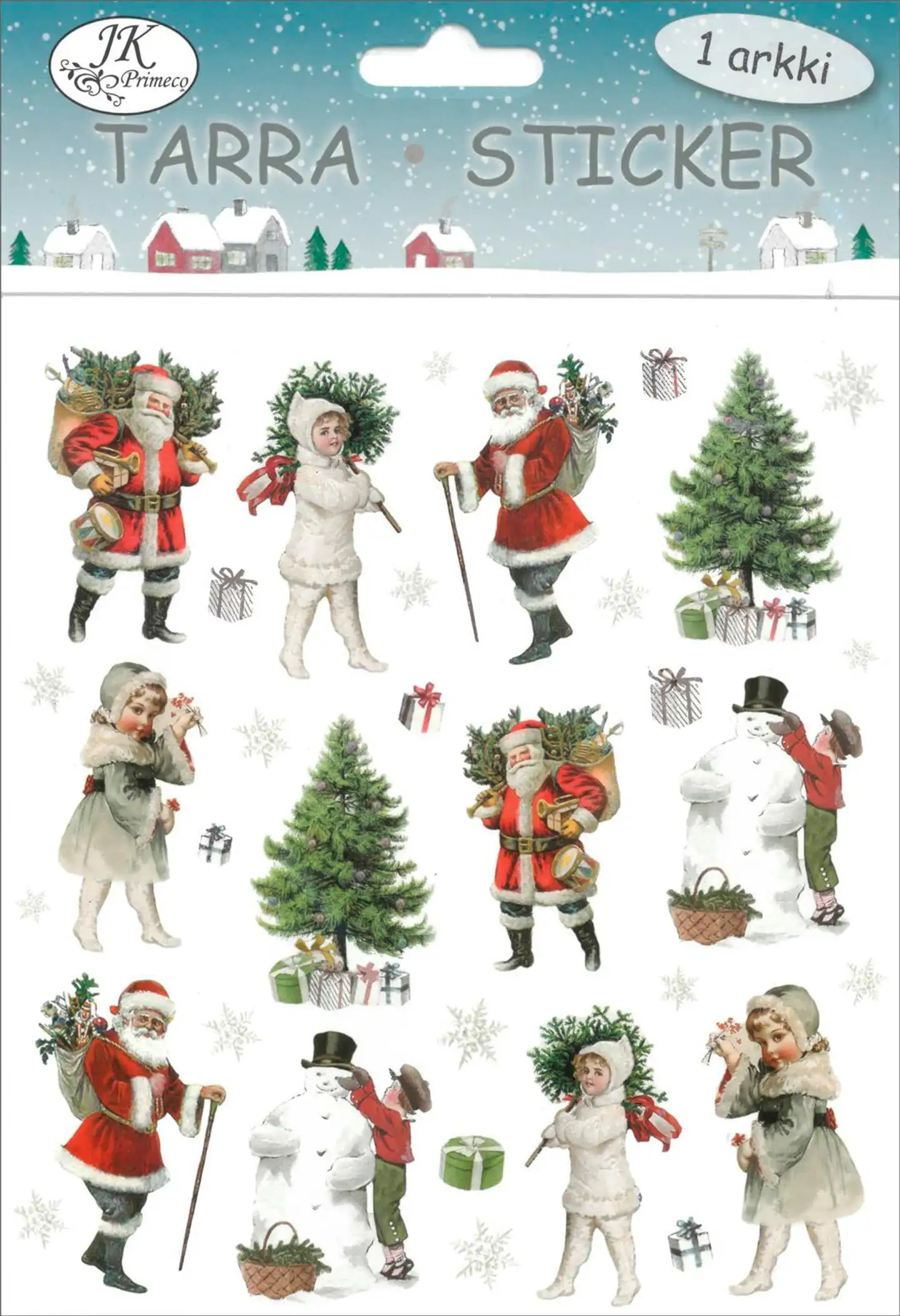J.K. Primeco Tarra-arkki Joulu vintagehahmot