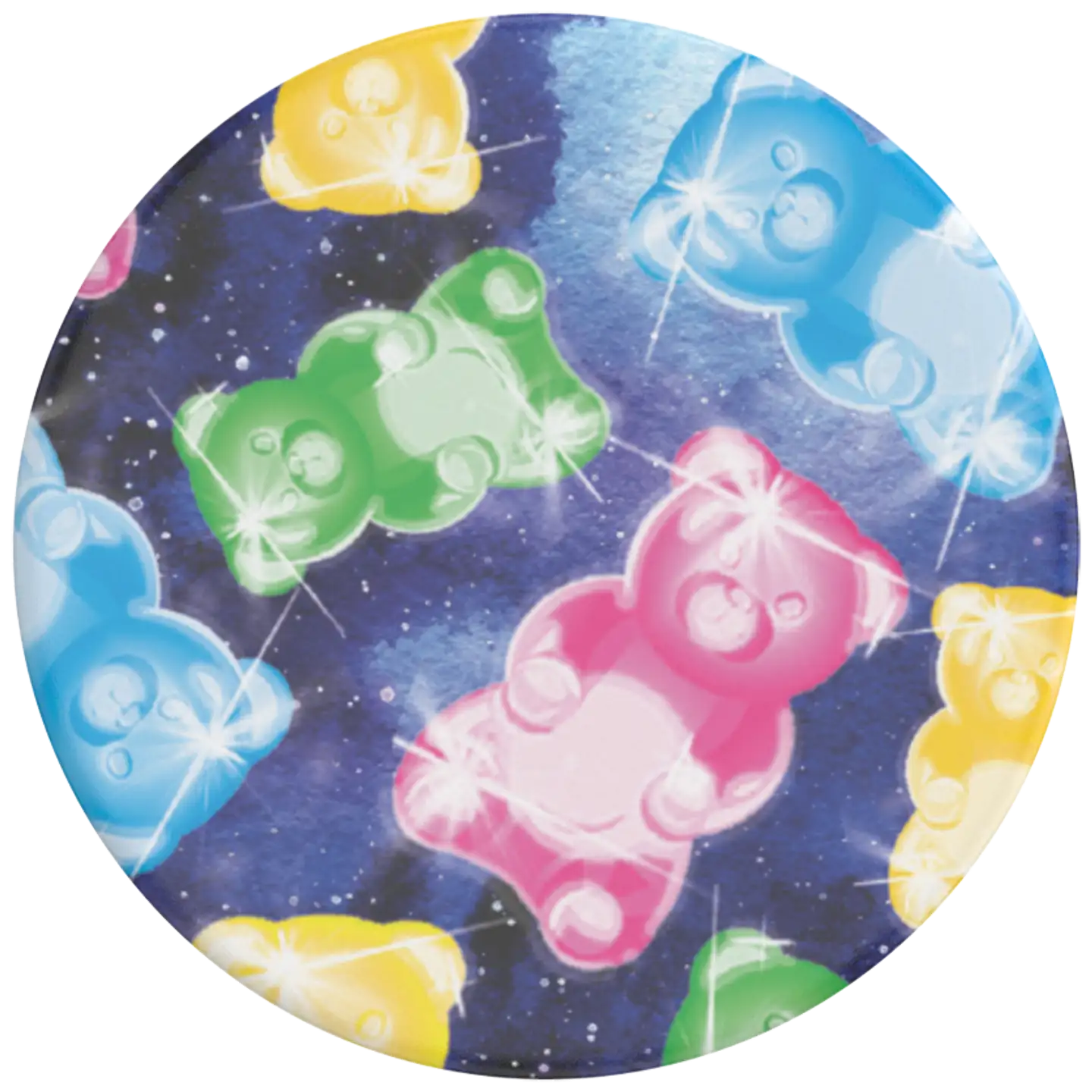 Popsockets puhelinpidike popgrip gummy galaxy - 1