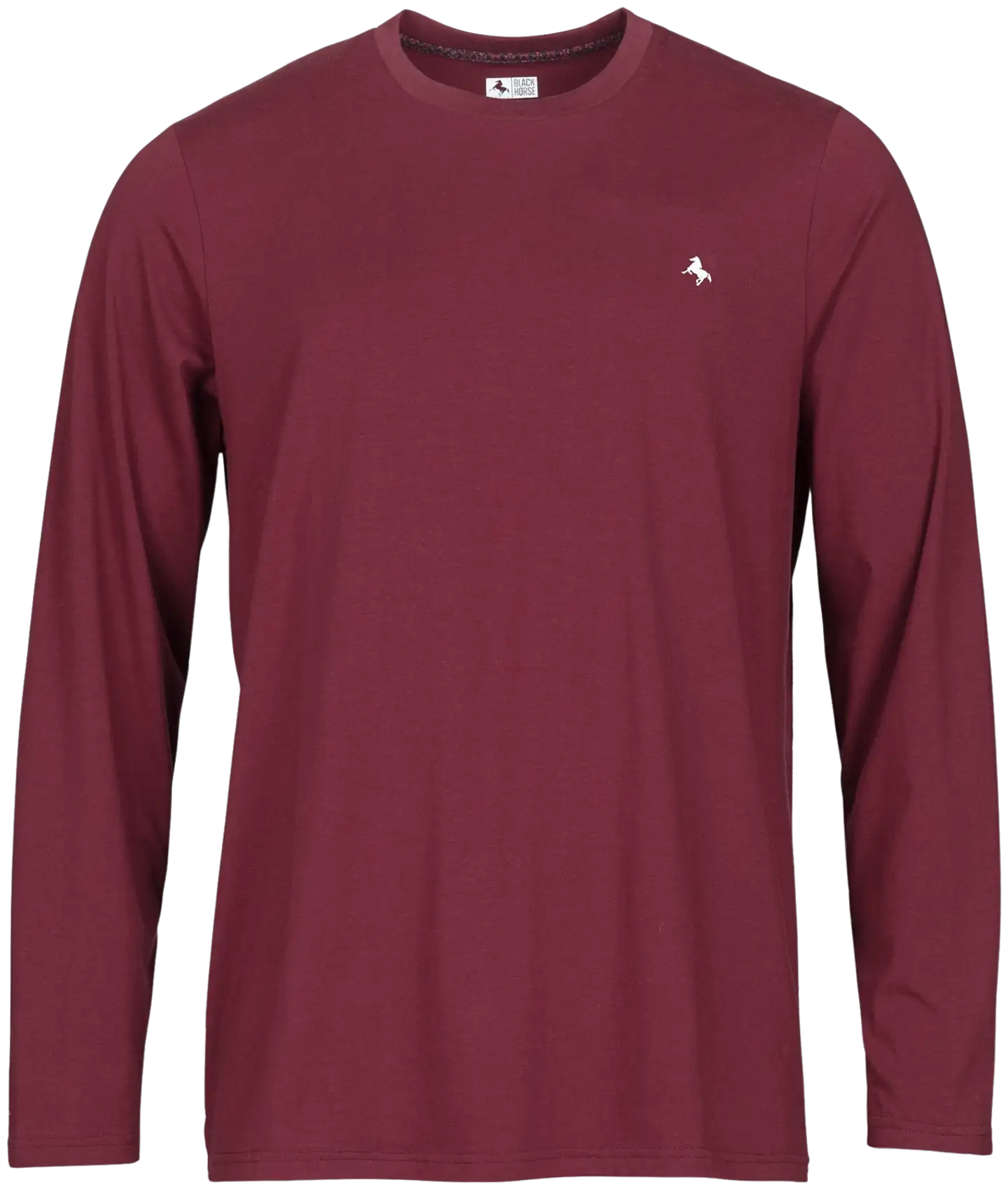 Black Horse miesten pyjama N057 - Red Wine Tile - 2
