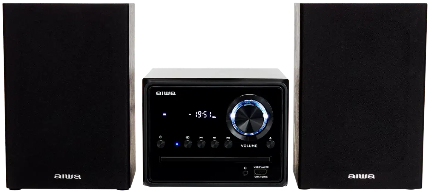 Aiwa mikrohifijärjestelmä MCBT-350 musta - 2