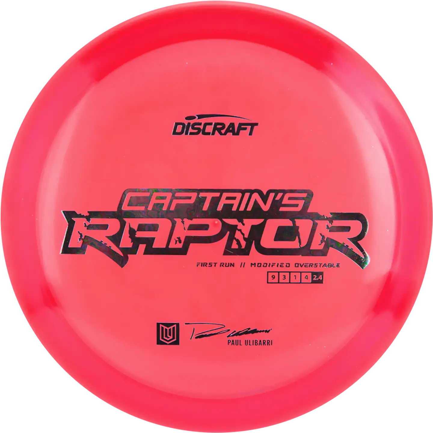 Discraft draiveri Special Blend Z Captain's Raptor Paul Ulibarri Driver - 2