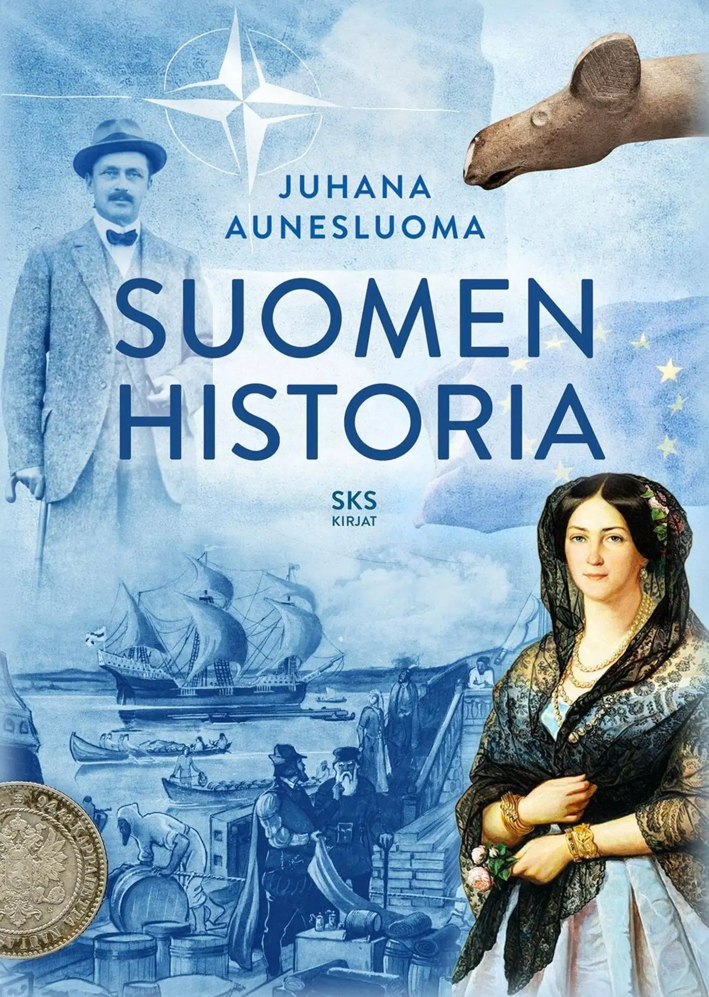 Aunesluoma, Suomen historia