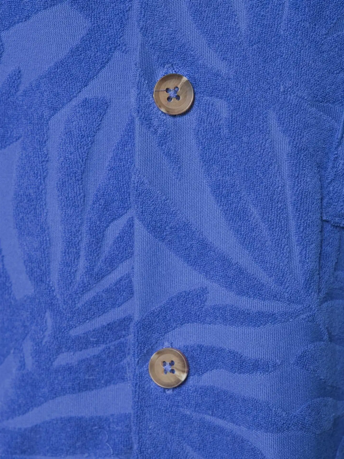 WKLY. miesten kesäpaita terry 195W152603 - dazzling blue - 6