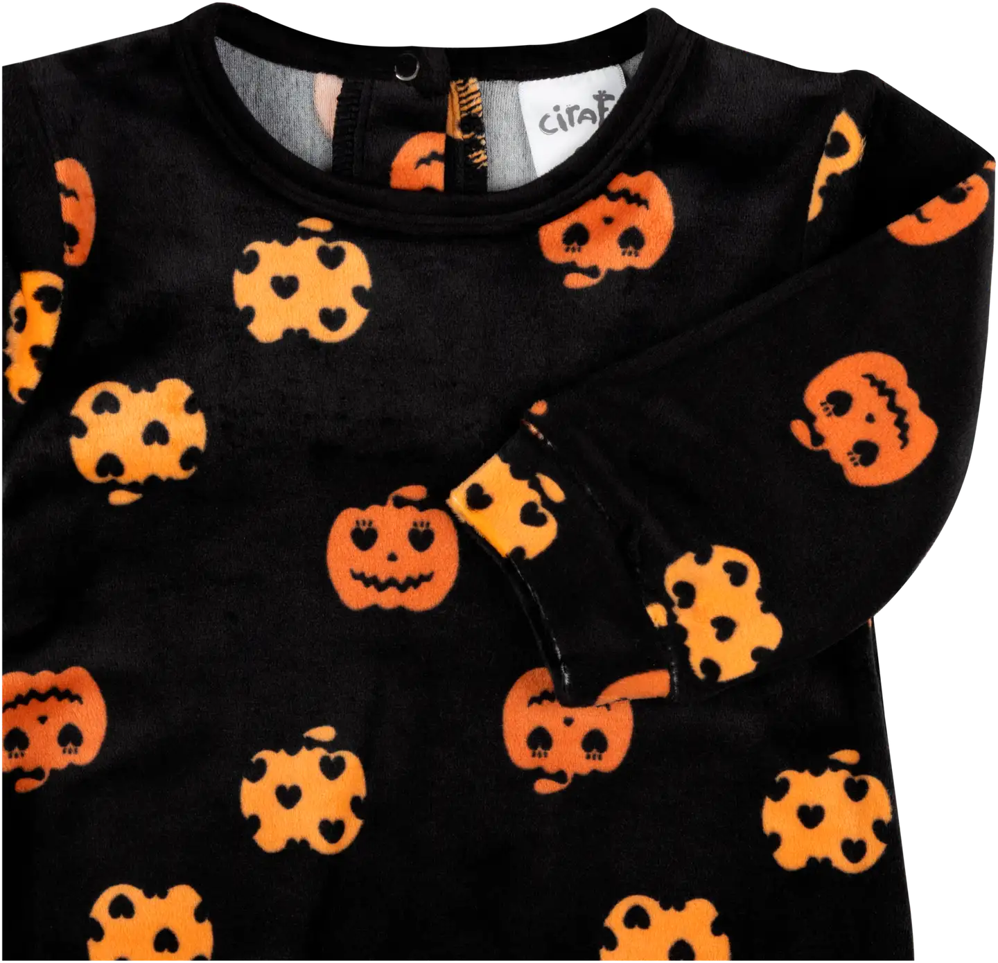 Ciraf vauvojen Halloween-haalari Kurpitsa - pumpkin aop - 3