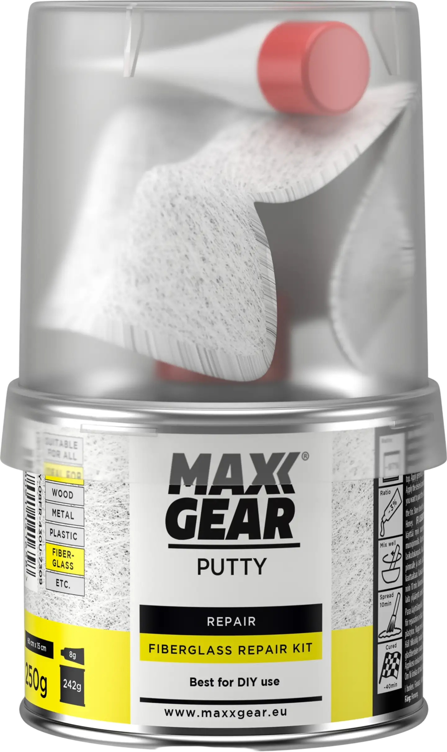 MaxxGear Lasikuitukitti korjaussarja 250g