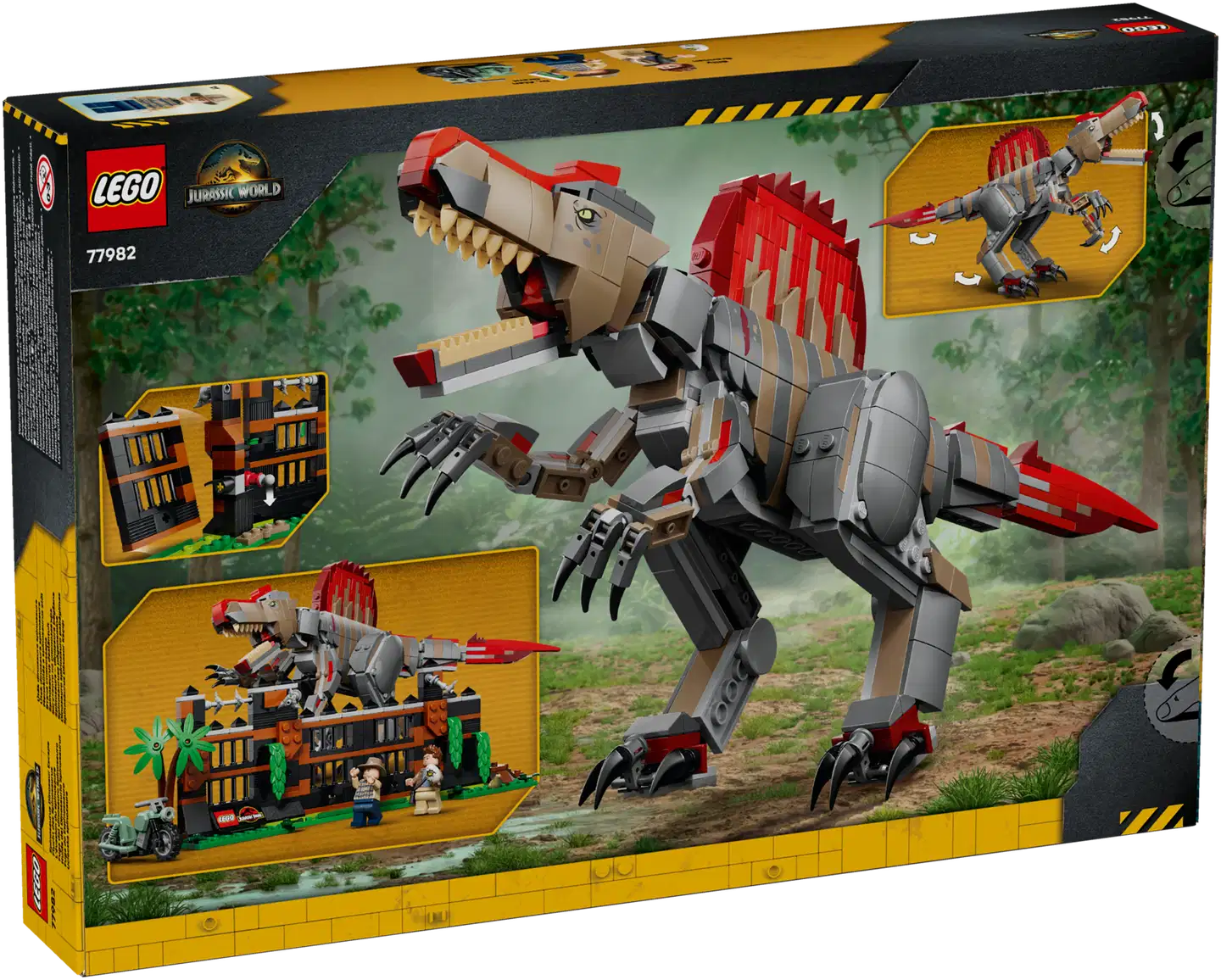 LEGO® Jurassic World 77982 Spinosaurus-dinosauruksen pako - 2