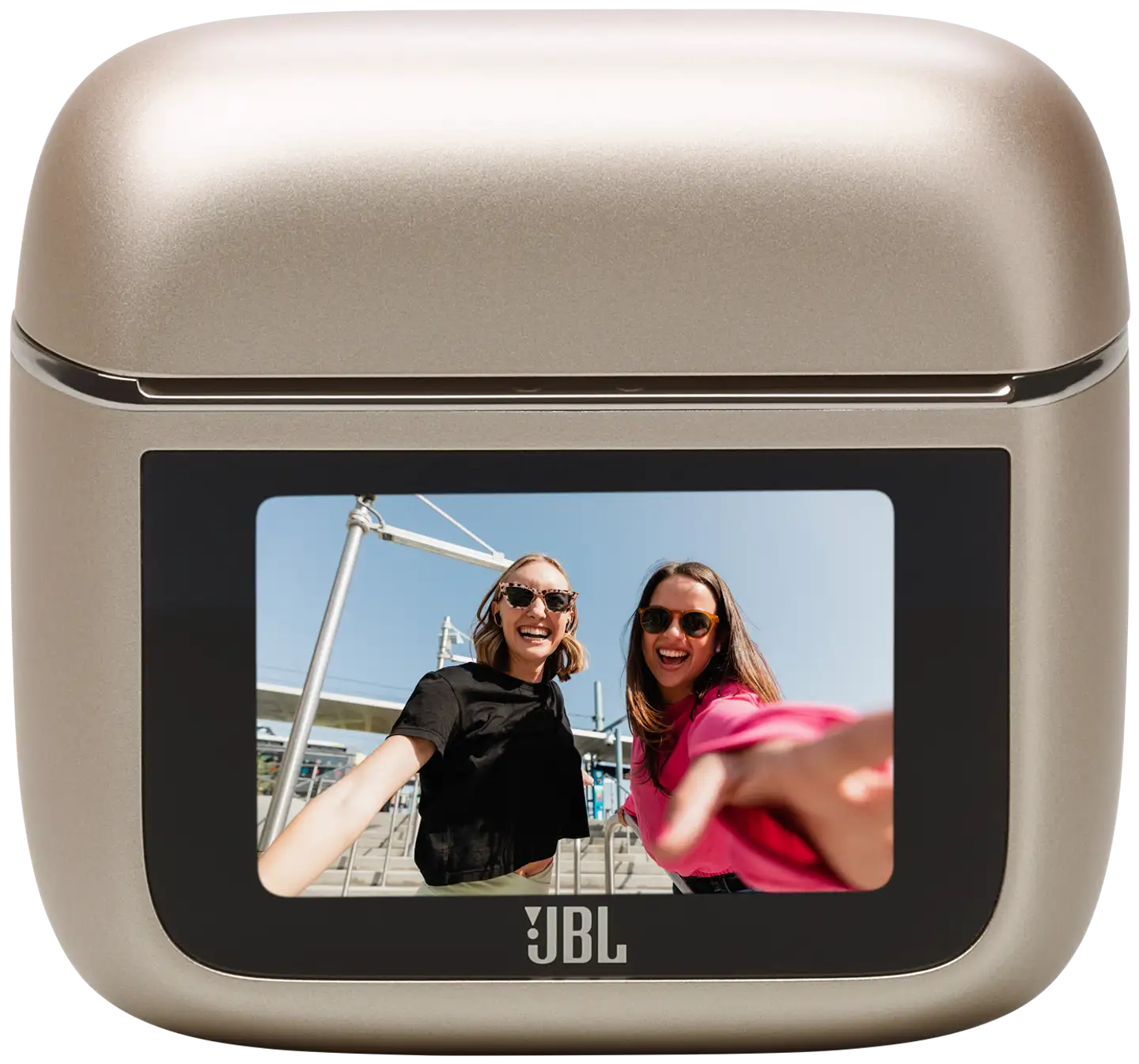 JBL Bluetooth vastamelunappikuulokkeet Tour Pro 3 beige - 4