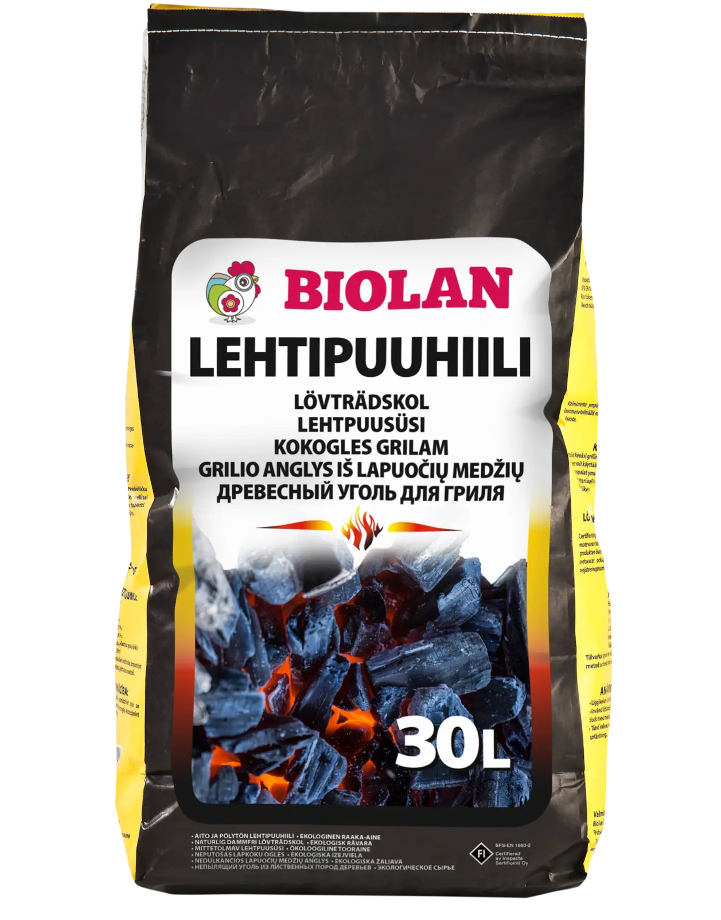 Grillihiili Biolan Grillisti 30L