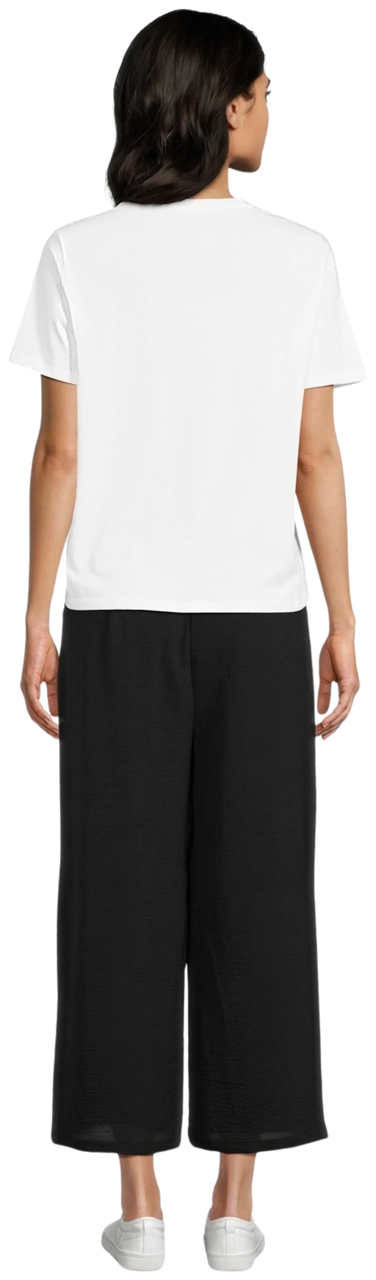 TEX naisten leveälahkeiset housut I282891 - black 2 - 3