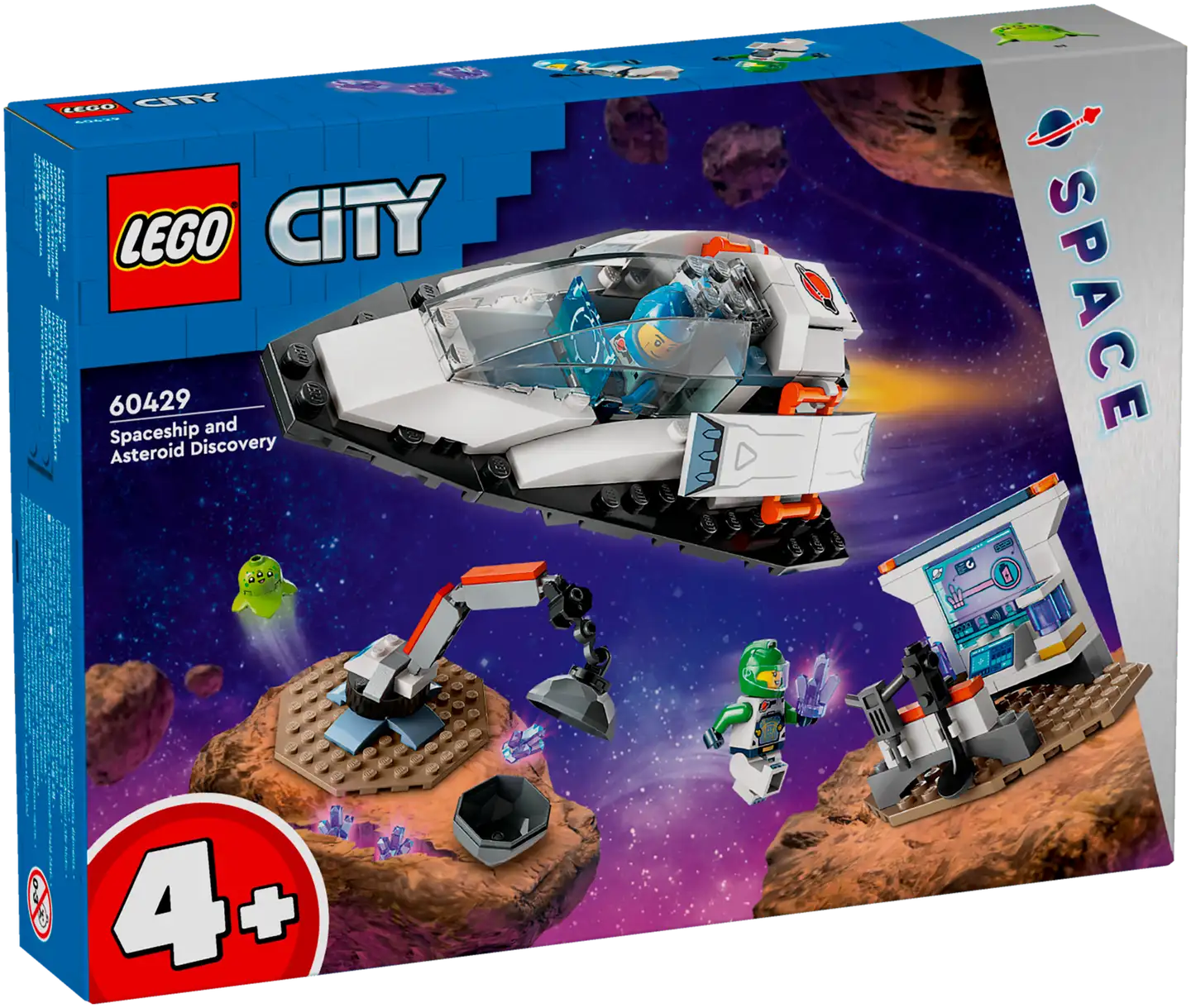 LEGO City Space 60429 Avaruusalus ja asteroidilöytö - 1