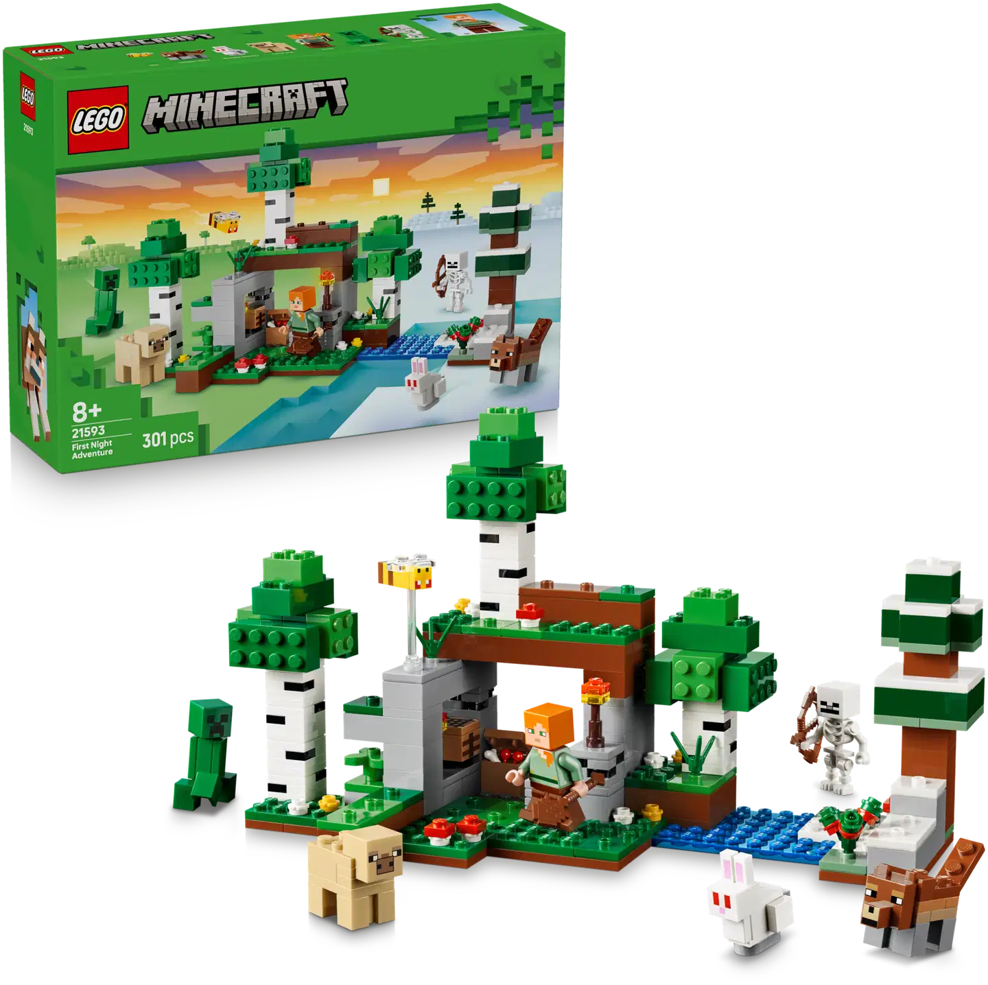LEGO® Minecraft 21593 Ensimmäisen yön seikkailu - 1