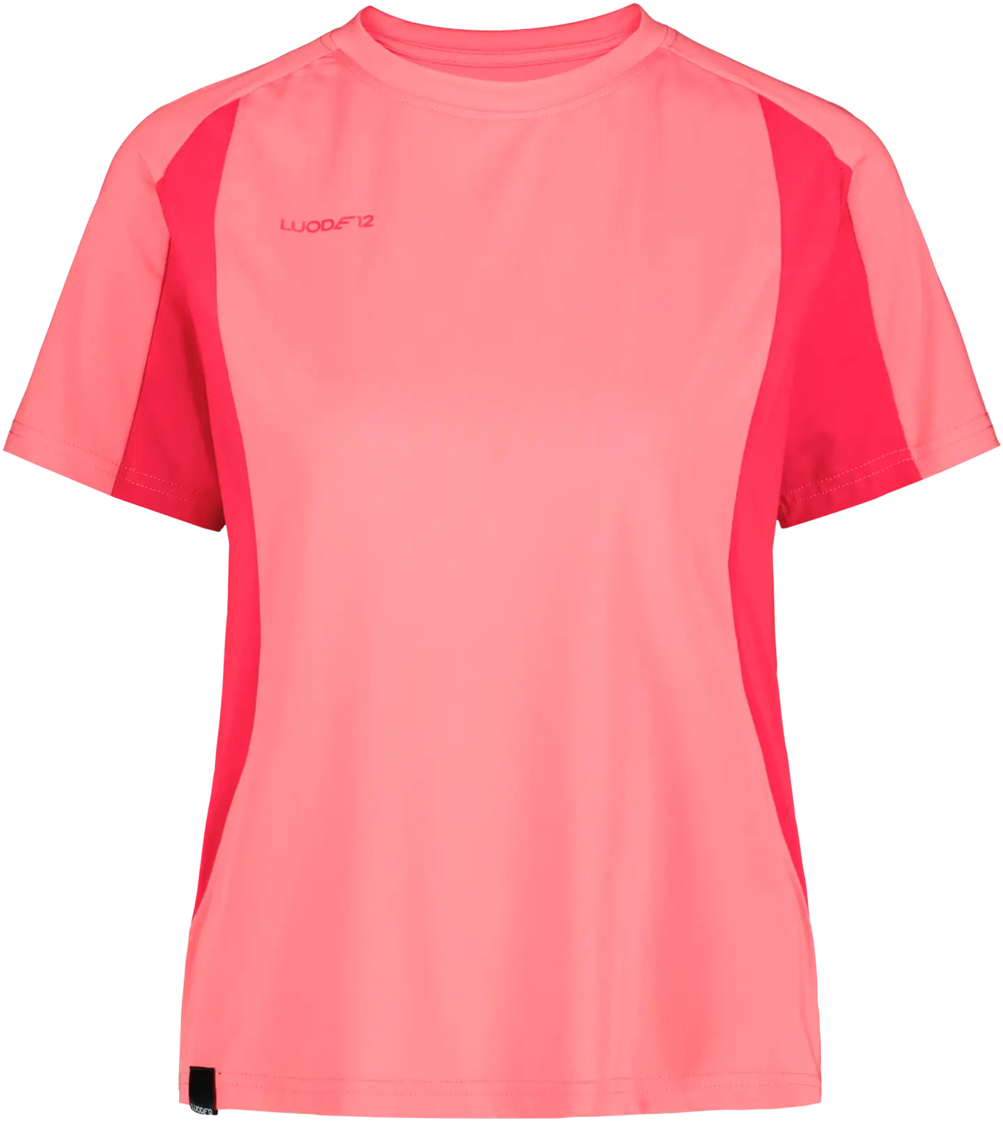 Luode12 naisten tekninen t-paita 223L112465 - Coral-Pink - 1