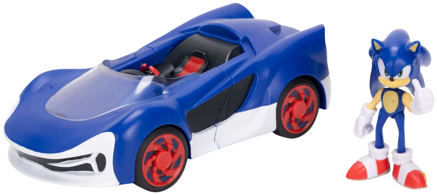 Sonic figuurisetti rev-up racer - 1
