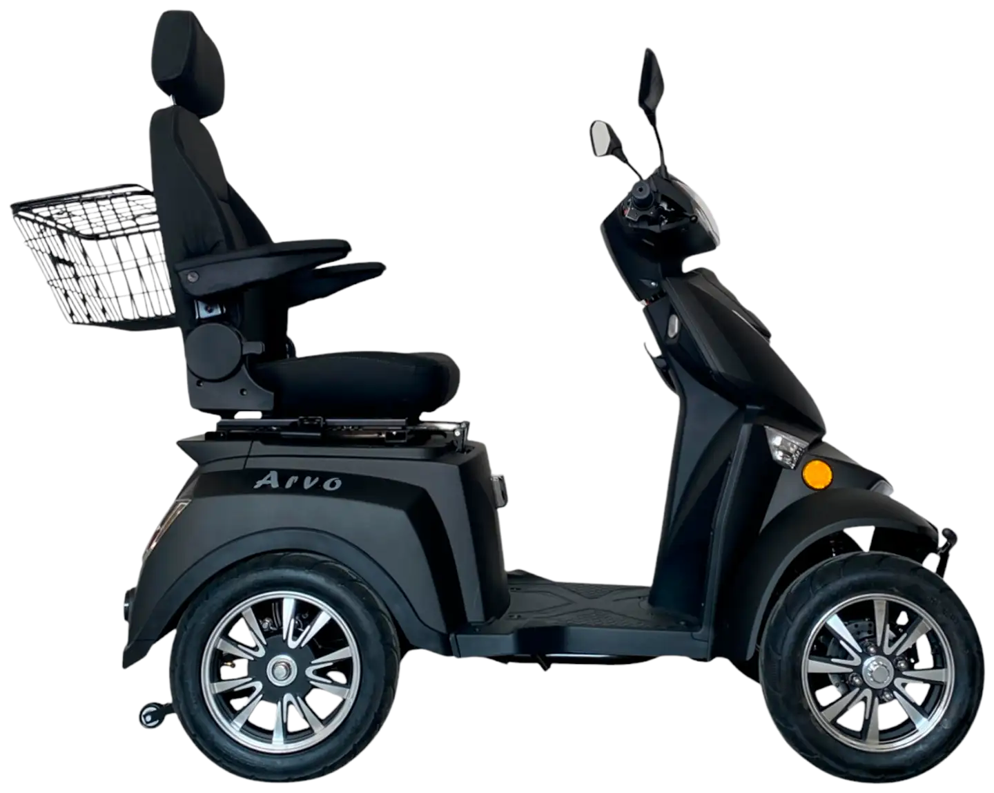 Arvo senioriskootteri P800 musta - 4